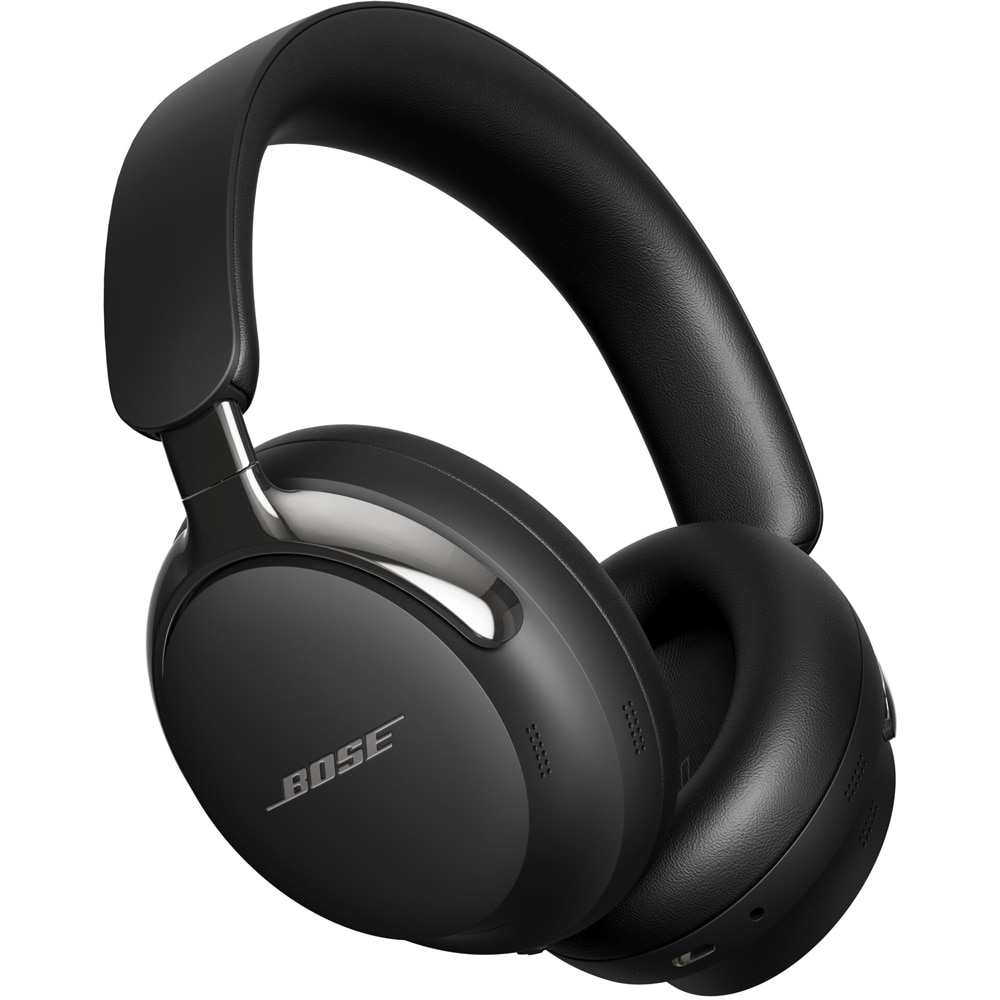 Casti Over Ear Bose QuietComfort 45, Wireless, Bluetooth, ANC, Microfon, Negru - imagine 2