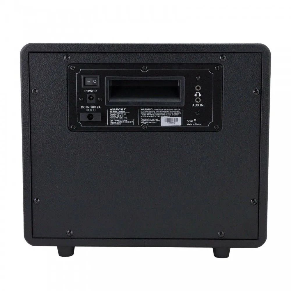 Amplificator Combo Chitara Mooer Hornet 15, 15W, Difuzor 6.5", 9 preseturi, MOD/Delay/Reverb, Bluetooth, Tuner, AUX, Casti 3.5mm, alimentare DC 18V - imagine 2