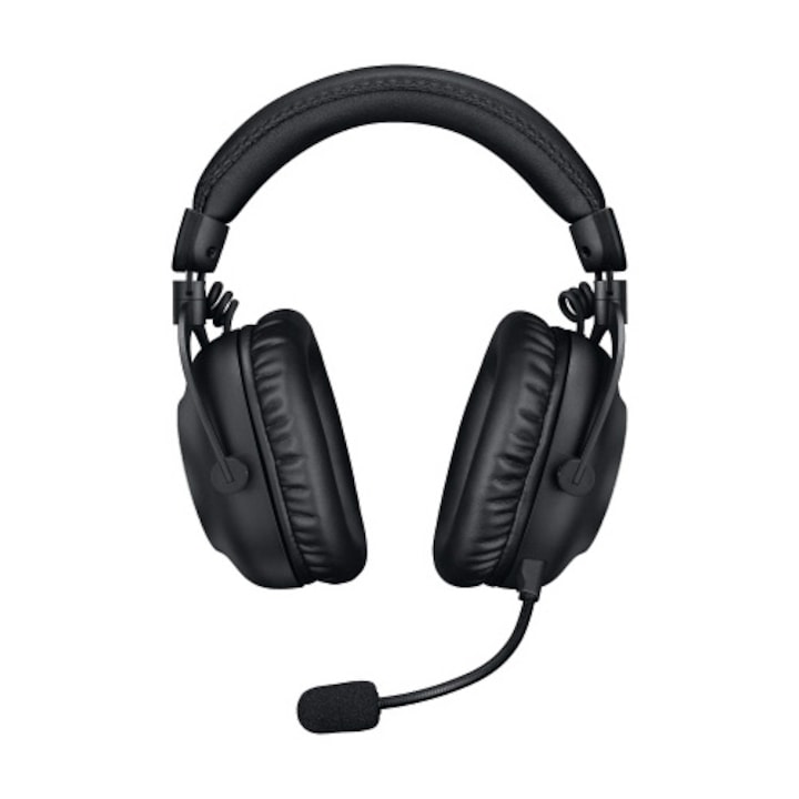 Casti Gaming Wireless LOGITECH G PRO X 2 LIGHTSPEED, 7.1 surround, multiplatforma, 3.5mm, Black - imagine 2