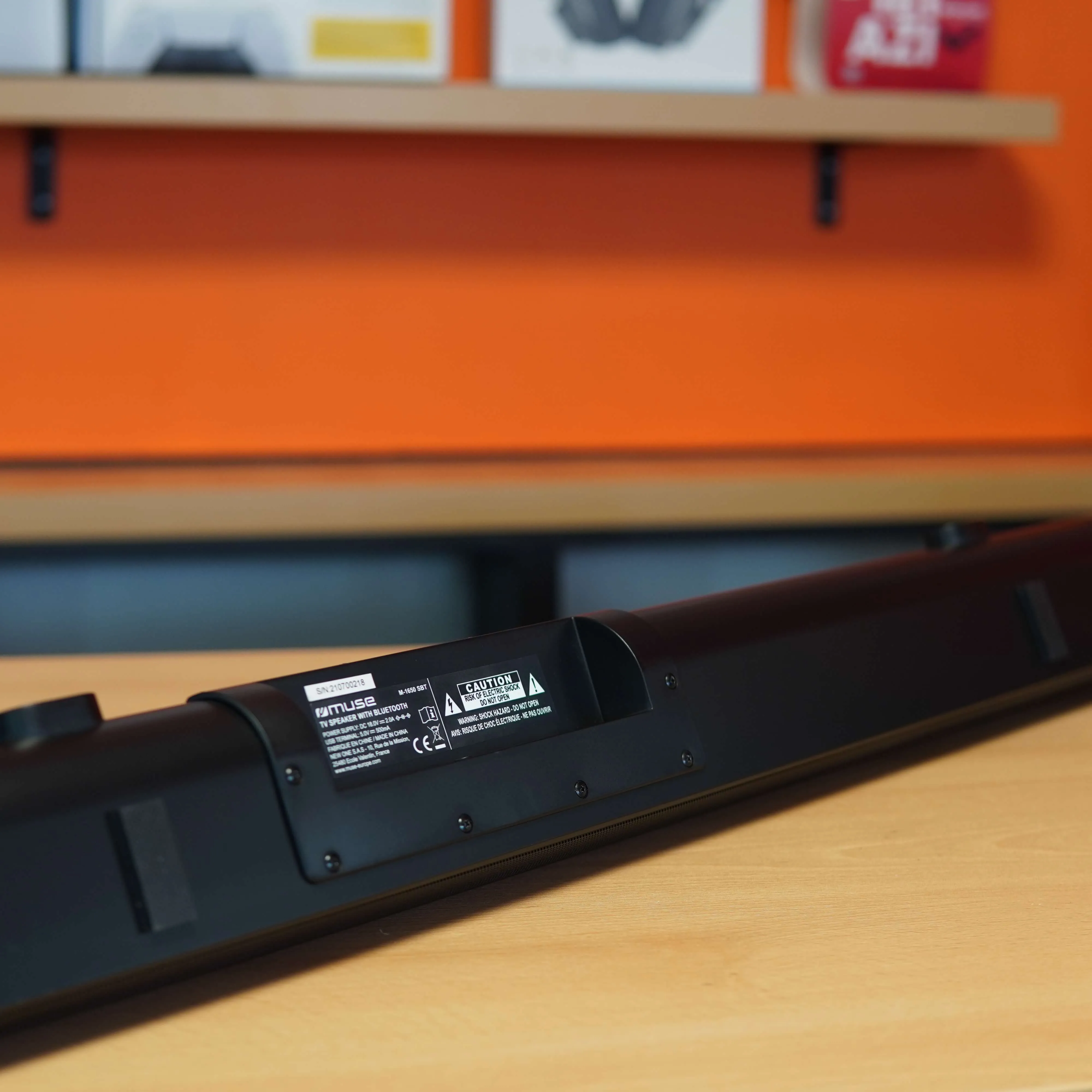 Soundbar MUSE M-1650 SBT, Bluetooth, 100W 1x Aux in 1x HDMI 1x Optical, Telecomanda, Negru - imagine 8