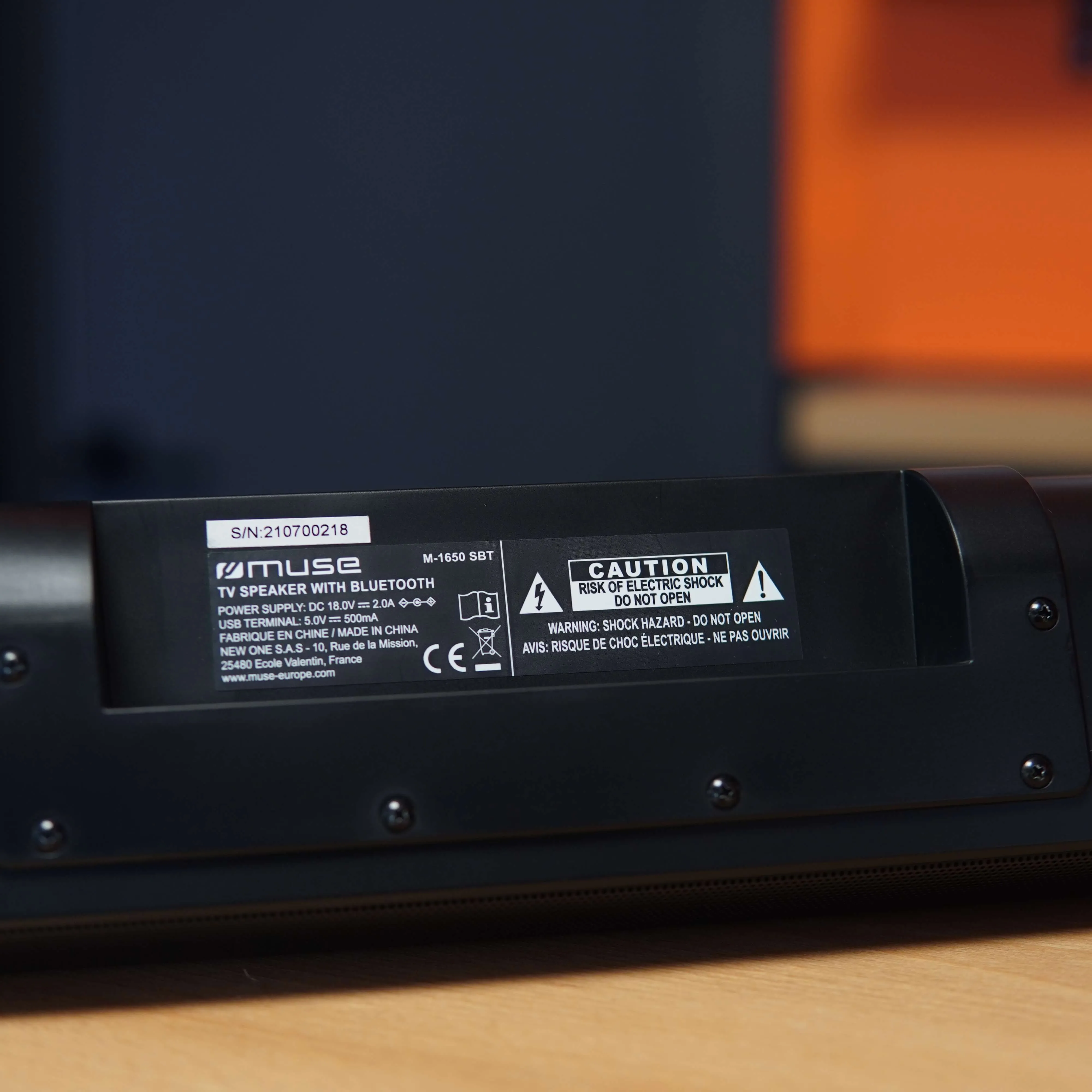 Soundbar MUSE M-1650 SBT, Bluetooth, 100W 1x Aux in 1x HDMI 1x Optical, Telecomanda, Negru - imagine 7