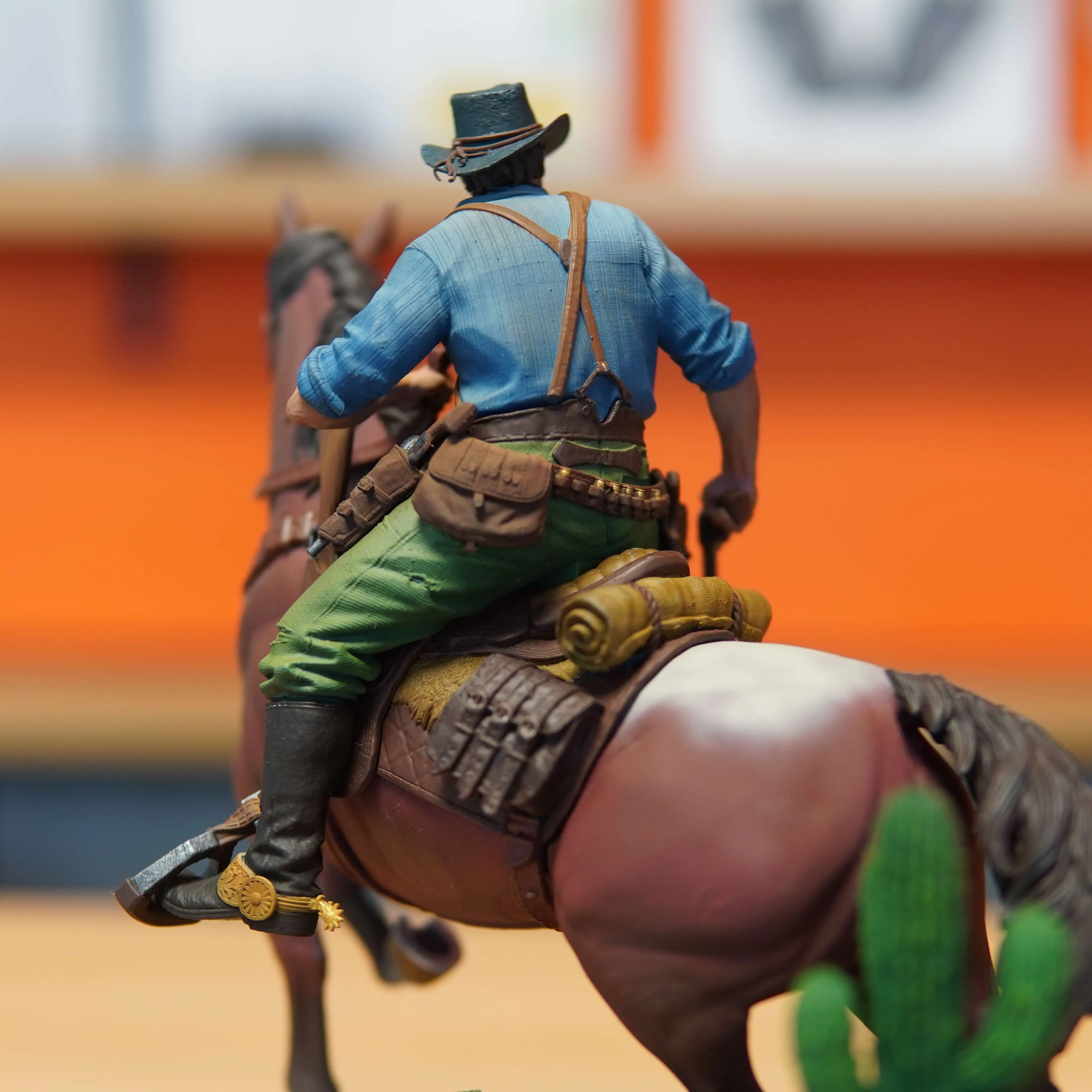 Arthur Morgan - Red Dead Redemption (Figurina Printata 3D, Rasina, Pictata / Finisaj Manual), 22cm - imagine 8