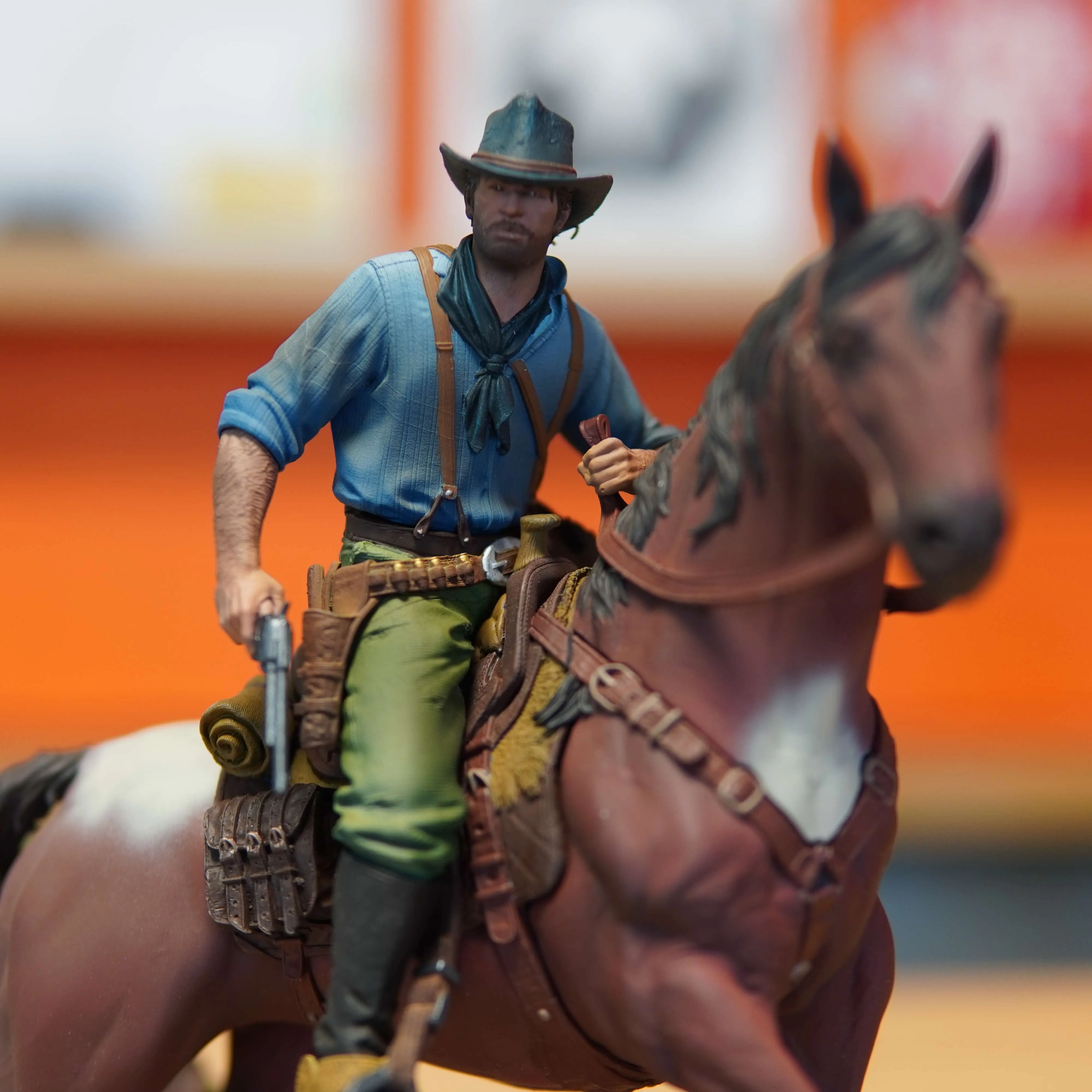 Arthur Morgan - Red Dead Redemption (Figurina Printata 3D, Rasina, Pictata / Finisaj Manual), 22cm - imagine 5
