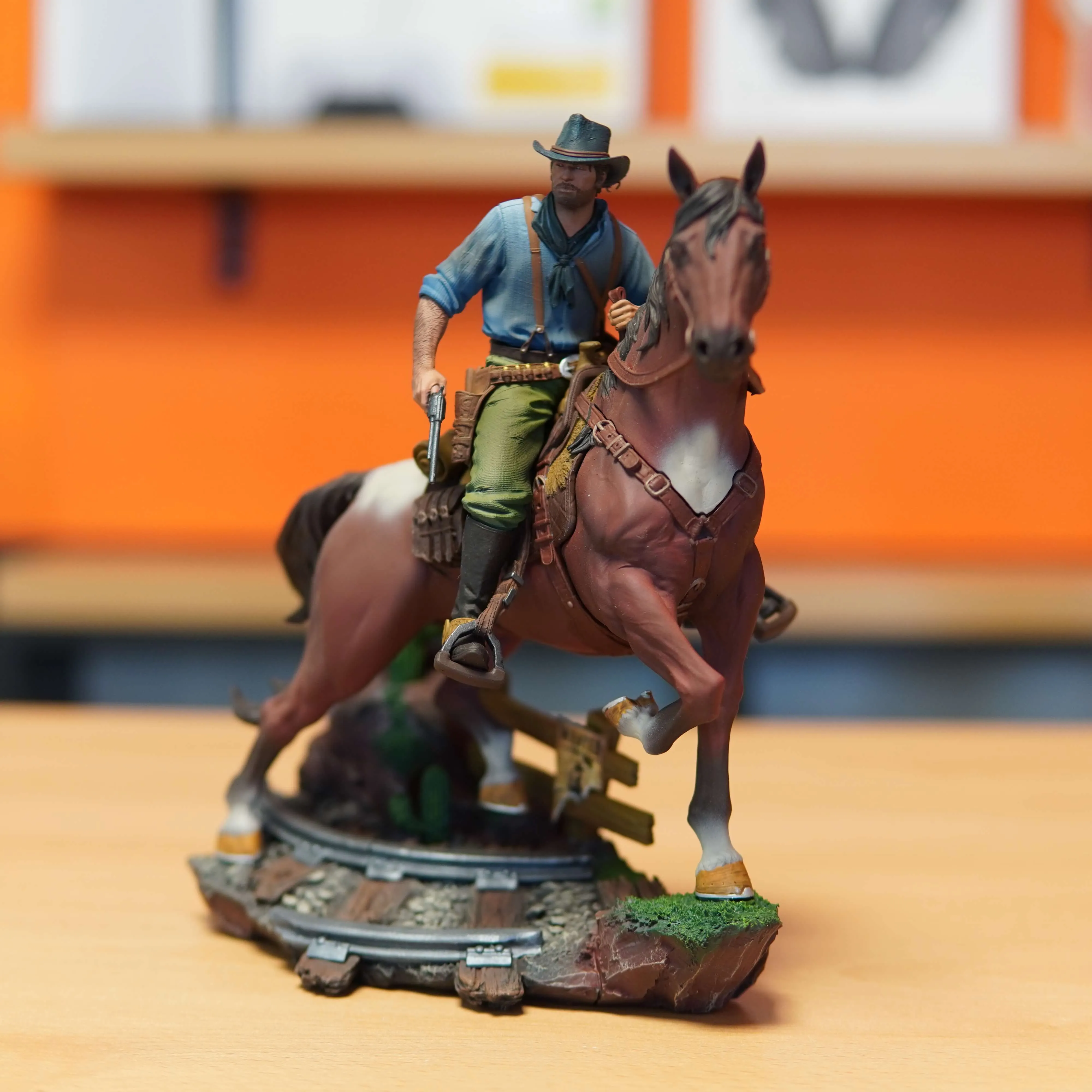 Arthur Morgan - Red Dead Redemption (Figurina Printata 3D, Rasina, Pictata / Finisaj Manual), 22cm
