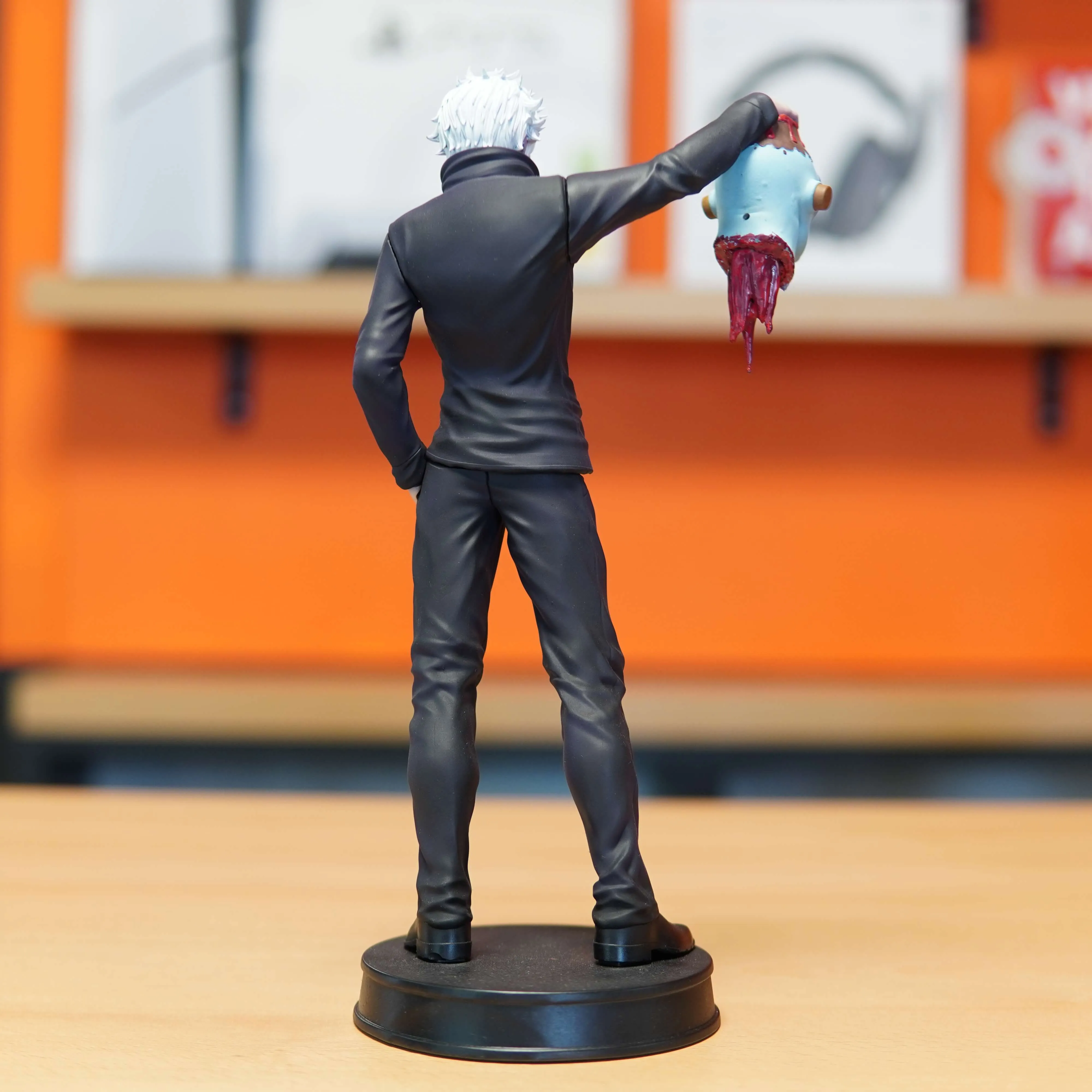 Gojo Satoru - Jujutsu Kaisen (Figurina Printata 3D, Rasina, Pictata / Finisaj Manual), 27cm - imagine 5
