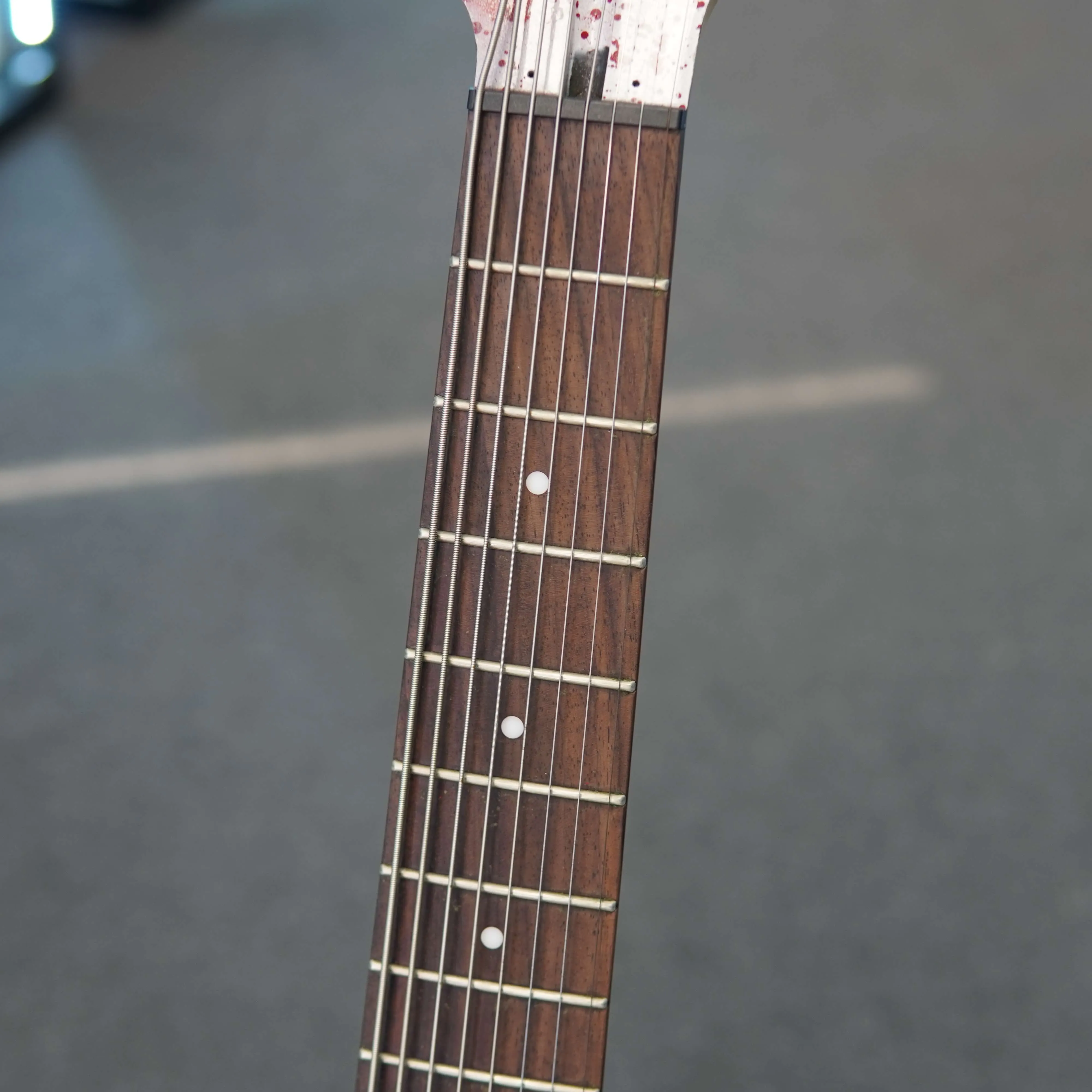 Chitara Electrica Ibanez RG8, Culoare Custom Pictata + Fishman Fluence Keith Merrow Set - imagine 9