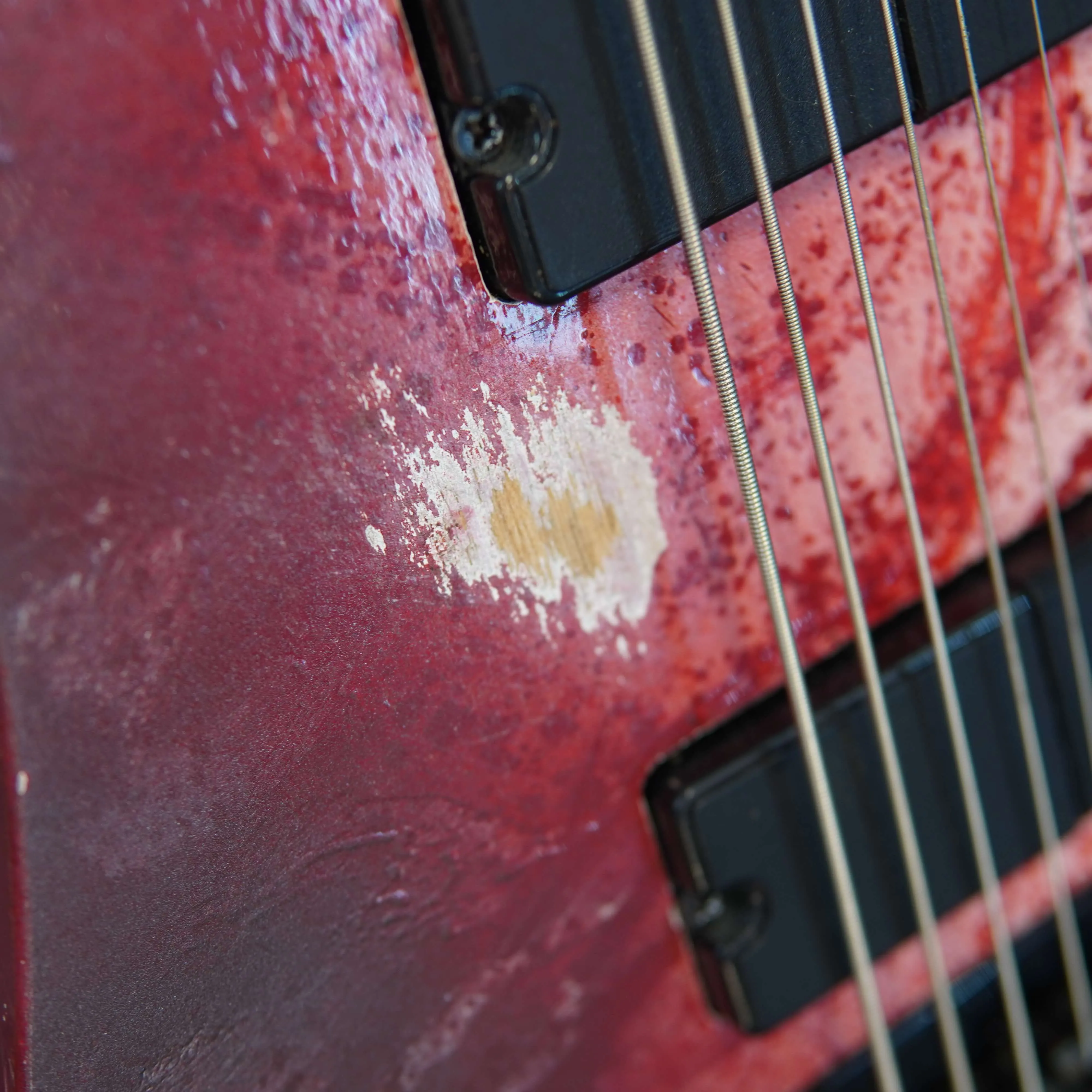 Chitara Electrica Ibanez RG8, Culoare Custom Pictata + Fishman Fluence Keith Merrow Set - imagine 11