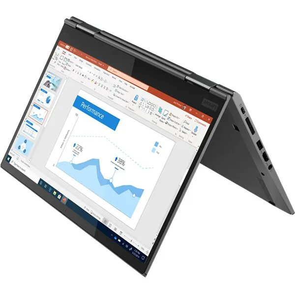 Laptop 2 in 1 Lenovo Thinkpad X1 Yoga Gen 5, Display 14 inch touchscreen, Intel Core I5 10310U 4.40GHz 4-Core, 16 Gb DDR4, SSD 256 Gb NVMe, Intel UHD Graphics, ThinkPad Pen Pro, Sim, Tunderbolt, HDMI, Jack 3.5mm, Nordic ISO layout, Iron Gray - imagine 3