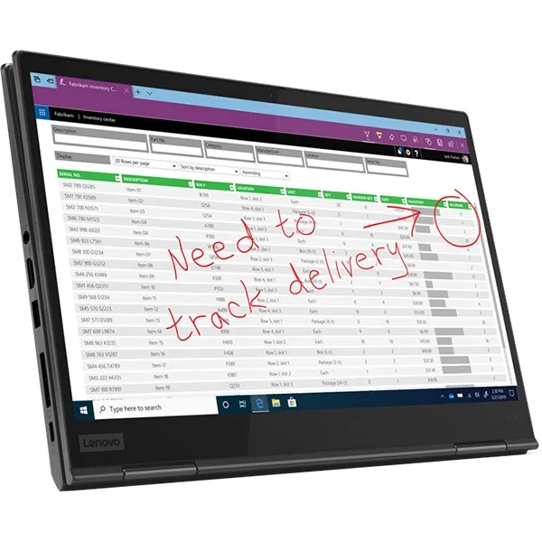 Laptop 2 in 1 Lenovo Thinkpad X1 Yoga Gen 5, Display 14 inch touchscreen, Intel Core I5 10310U 4.40GHz 4-Core, 16 Gb DDR4, SSD 256 Gb NVMe, Intel UHD Graphics, ThinkPad Pen Pro, Sim, Tunderbolt, HDMI, Jack 3.5mm, Nordic ISO layout, Iron Gray - imagine 4