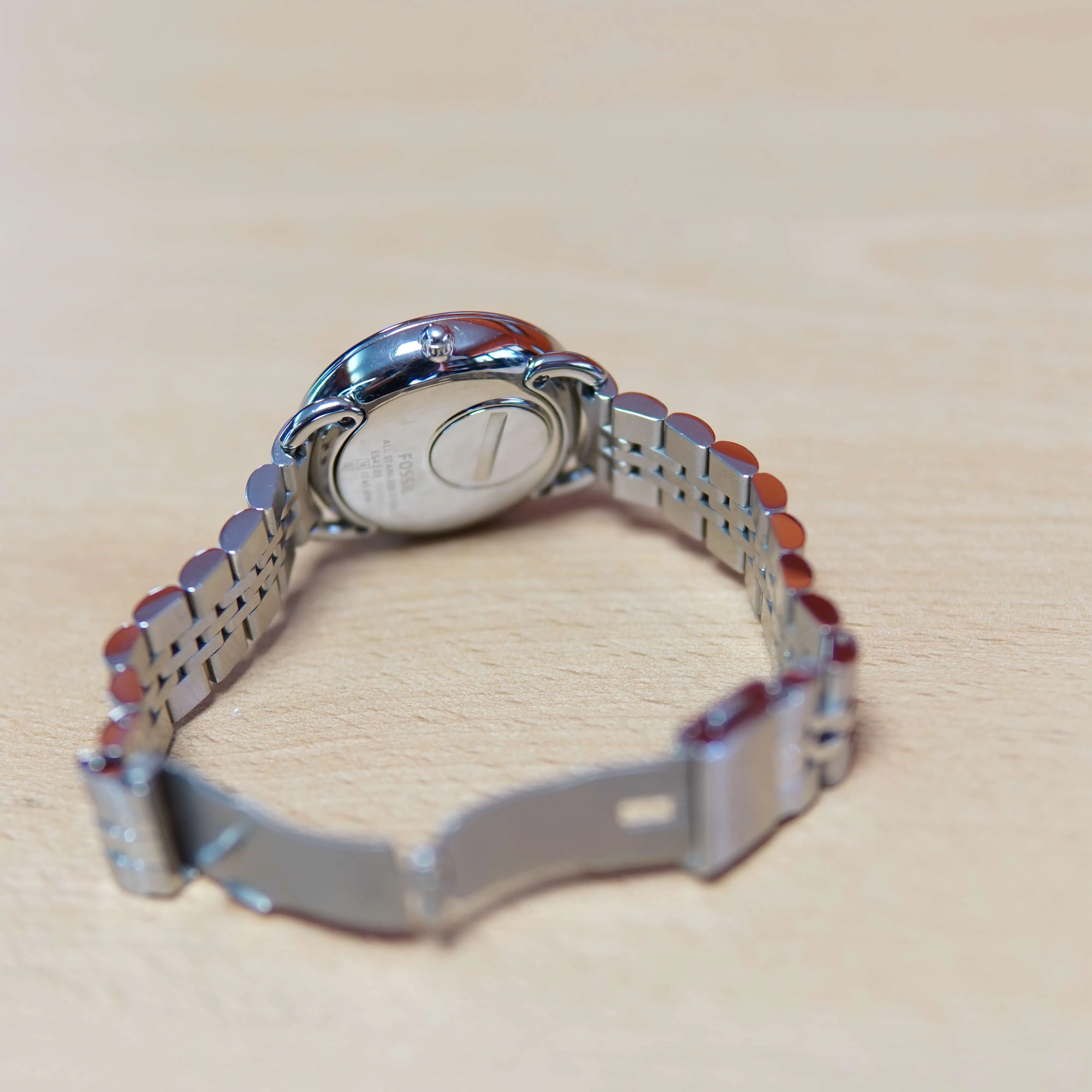 Ceas de Dama Fossil ES4223M, Stainless Steel, 5 ATM, Argintiu - imagine 6