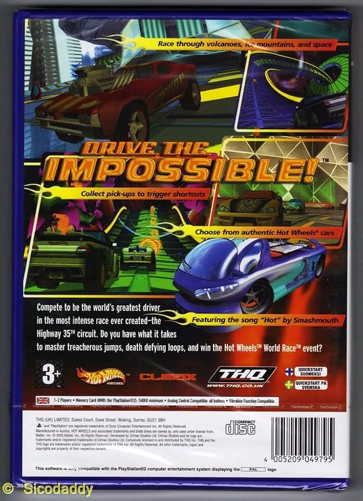 Hot Wheels World Race - Joc PS2 - imagine 2