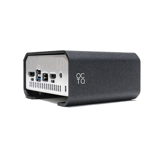 Mini PC Beljour OCTO, Intel i5  1240P, 16 Gb RAM DDR4, SSD 240 Gb,  Graphit - imagine 3