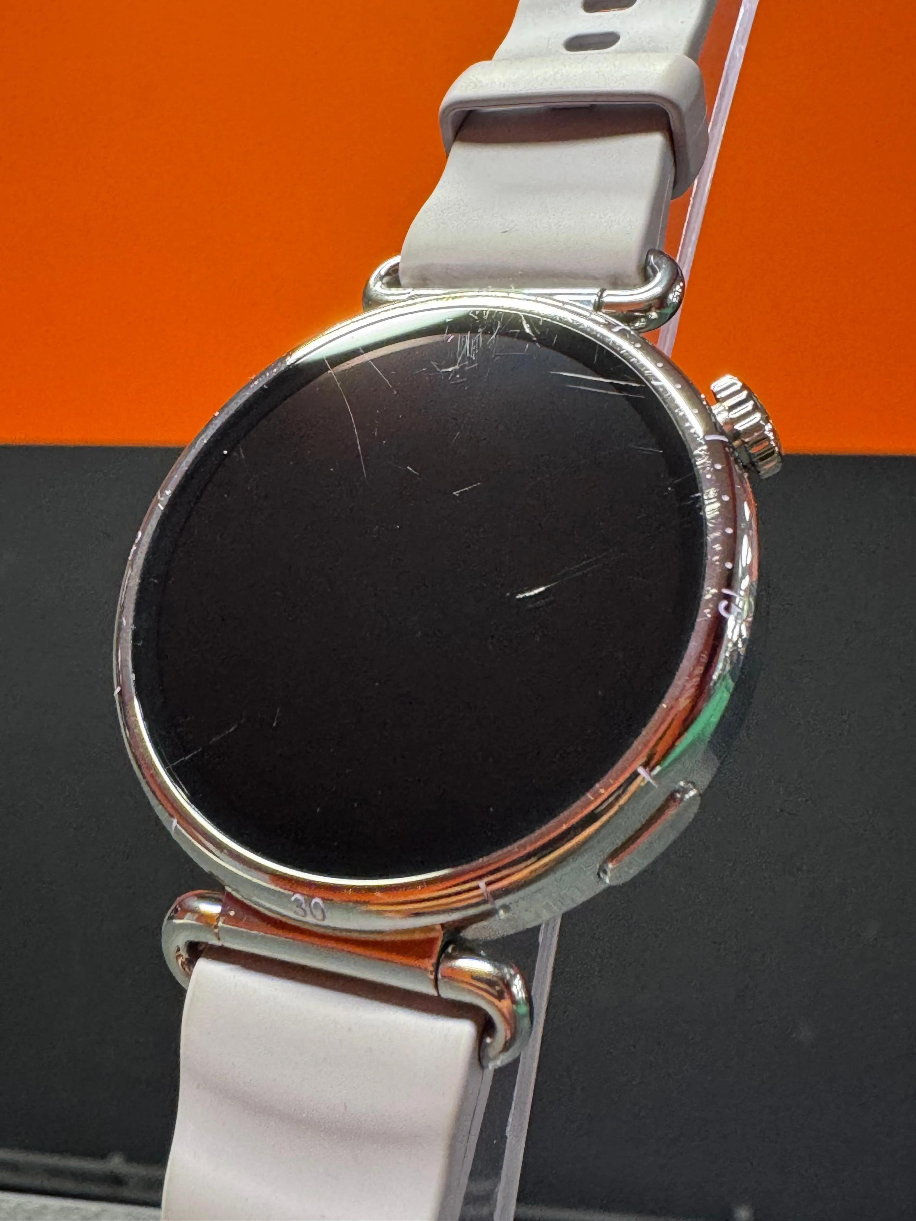 Smartwatch HUAWEI Watch GT 6, 41mm, AMOLED, Bluetooth, GPS, iOS, Android, KSU-B19, Purple Fluoroelastomer Strap - imagine 2