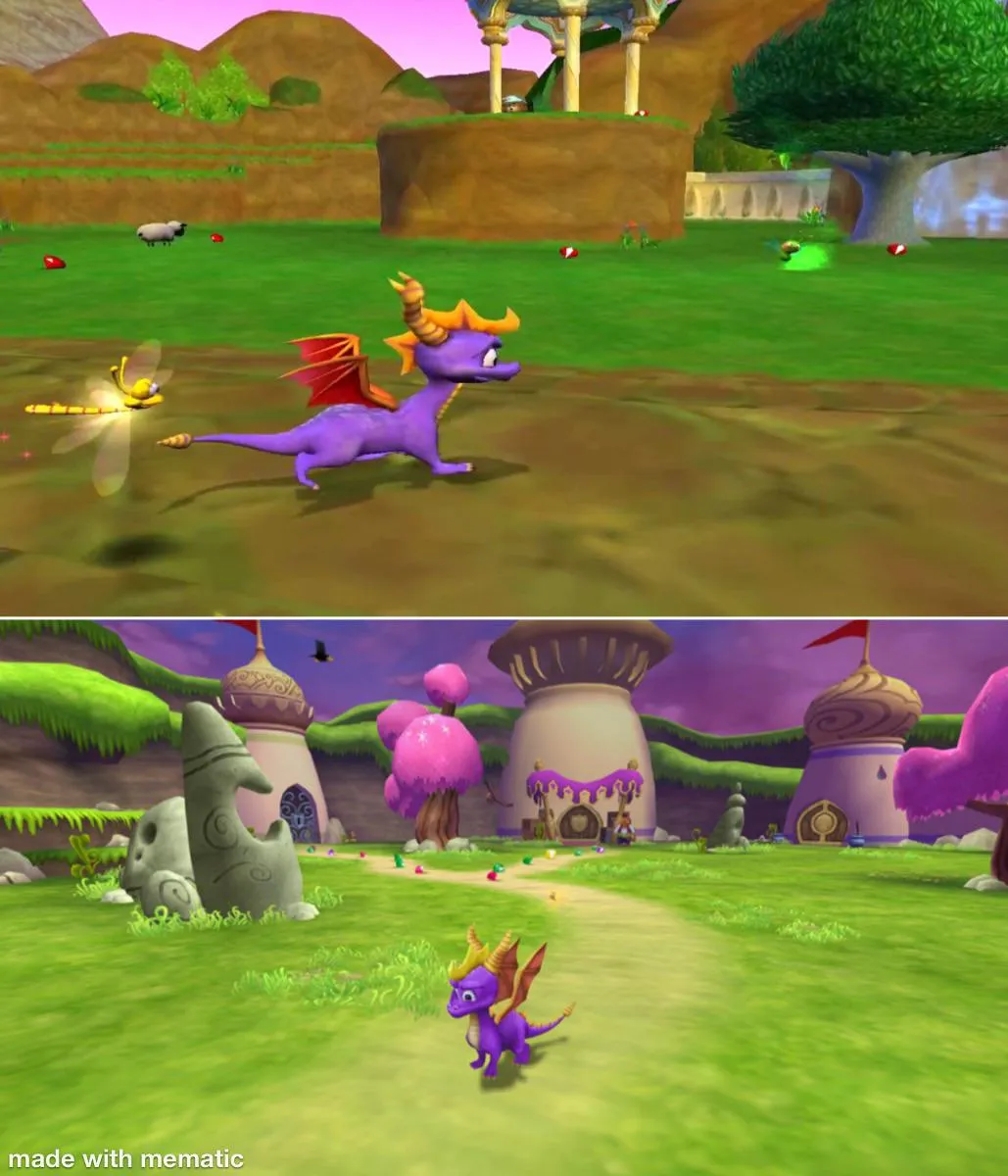 Spyro Enter the Dragonfly - Joc PS2 - imagine 5