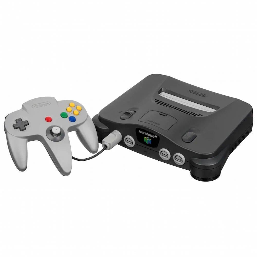 Consola Nintendo 64 NUS-001, Black + Controller