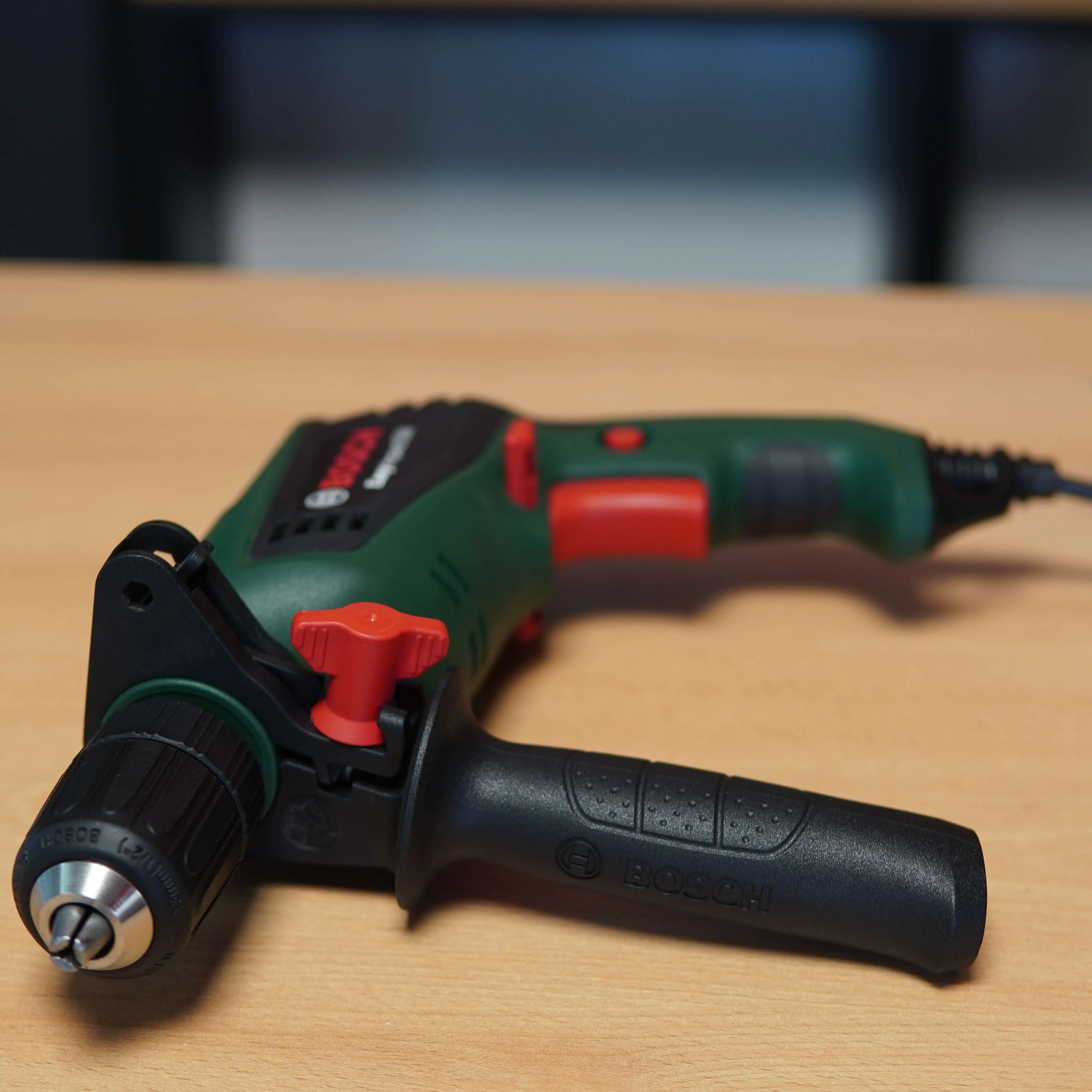 Masina de gaurit si insurubat cu impact, Bosch EasyImpact 550, 550W, Verde - imagine 3