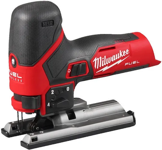 Fierastrau pendular Milwaukee M12 JS-0, 12V, 0-2800 curse/min, Cursa 19 mm, Taiere lemn 40 mm, Inclinare 45 grade, fara Acumulator/Incarcator - imagine 2