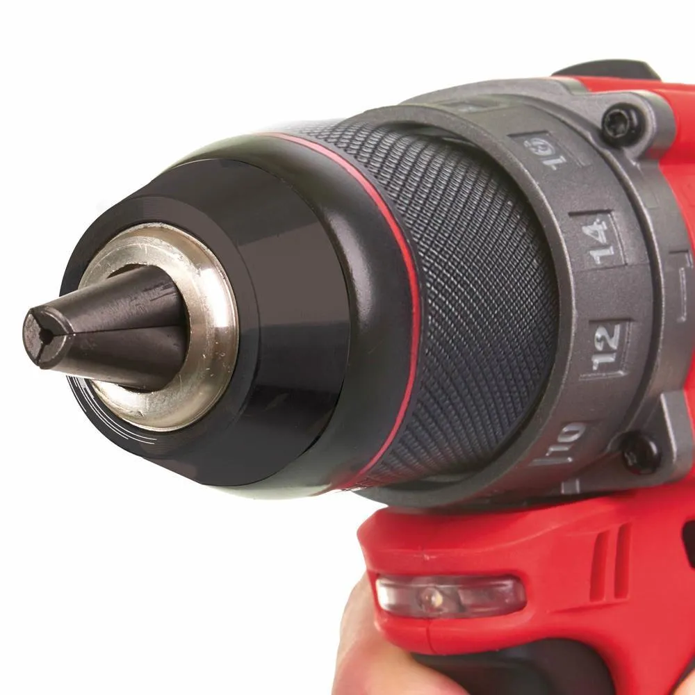 Masina de gaurit si insurubat Milwaukee M12 FUEL FDD-0, 12V, Brushless POWERSTATE, 44 Nm, 0-1700 RPM, Mandrina 13 mm, fara Acumulator/Incarcator - imagine 2