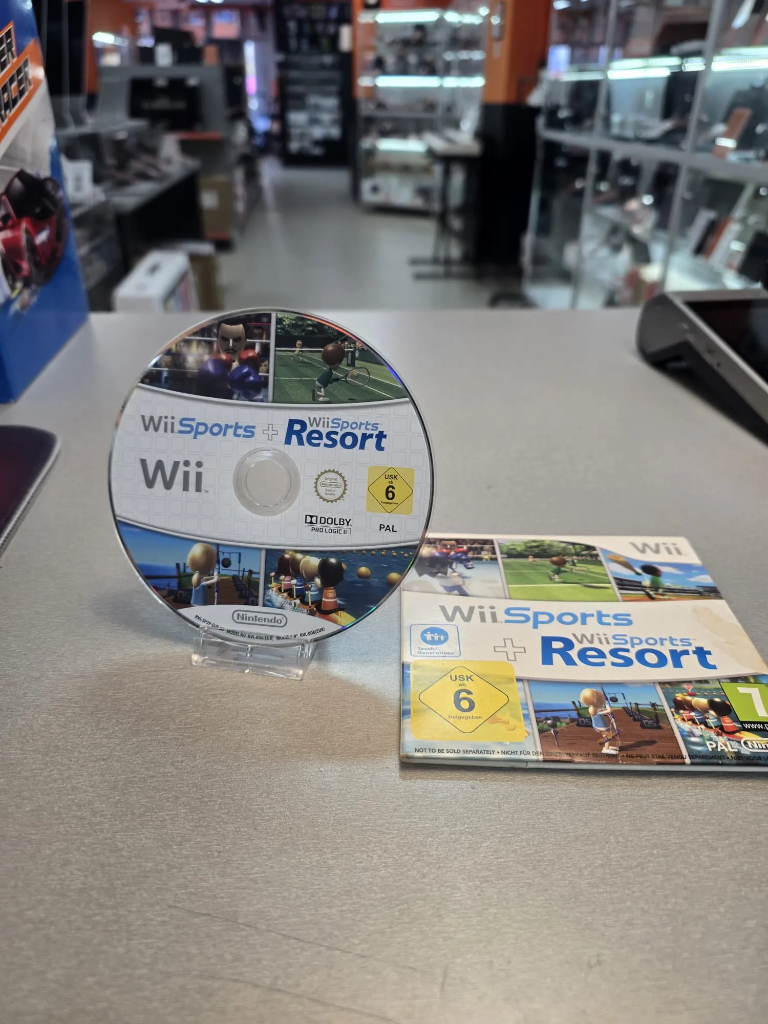Wii Sports Resort + Wii Sports - Joc Nintendo WII