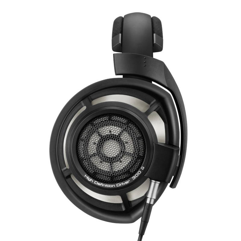 Casti Hi-Fi Sennheiser HD 800 S, 300 Ohm, Frecventa 4 - 51000 Hz, Cablu Jack 6.3mm, Cablu Jack PENTACONN, Negru