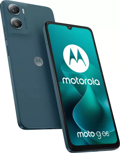 Motorola G06, 256GB, 4GB RAM, Dual SIM, 4G, 7000 mAh, Tapestry Blue