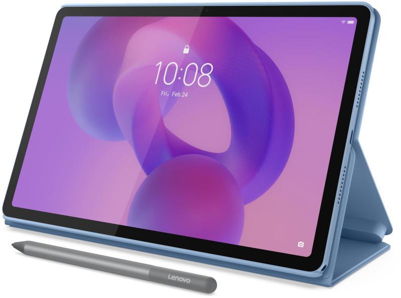 Tableta Lenovo Idea Tab 256 GB, TB336FU, 11'' IPS, 8 GB RAM, Husa + Pen, Albastru