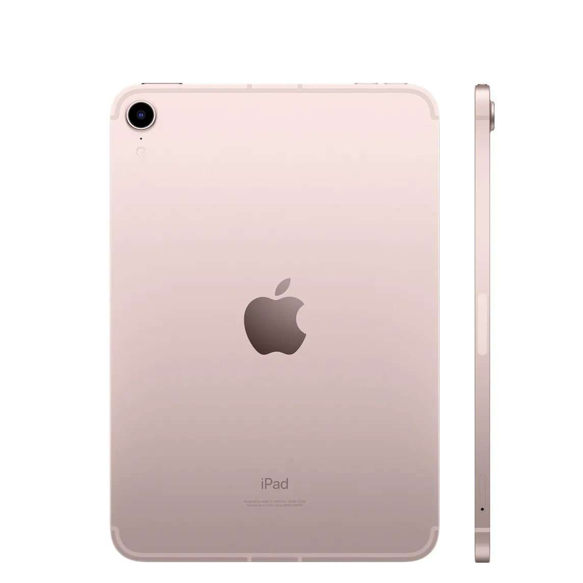 Apple iPad Mini 6 (2021), 256 Gb, Wi-Fi, Cellular, A2568, Pink - imagine 2