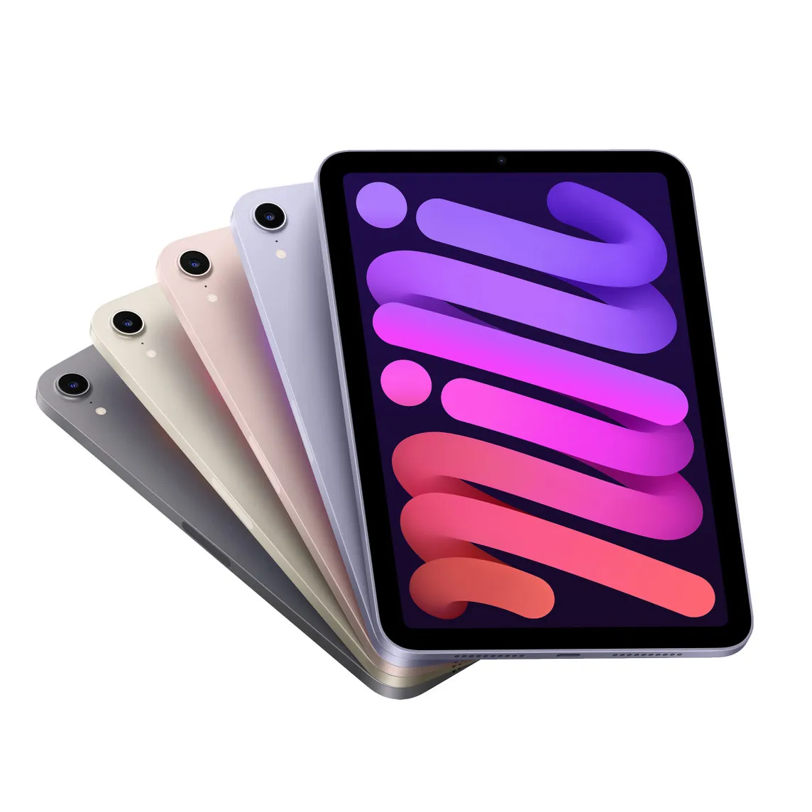 Apple iPad Mini 6 (2021), 256 Gb, Wi-Fi, Cellular, A2568, Pink - imagine 3