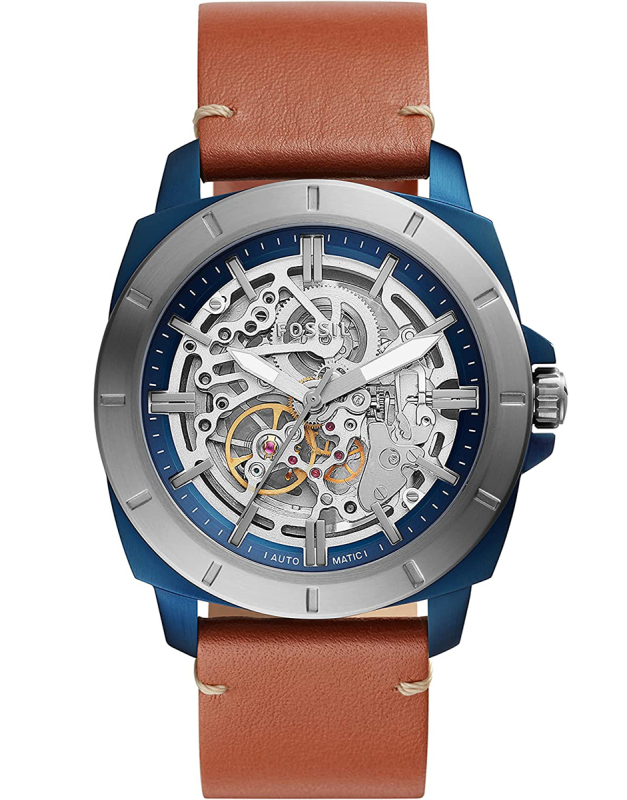Ceas Barbatesc Fossil Privateer Sport BQ2427, 45 mm, Automatic / Mecanic, Otel Inoxidabil, 5 ATM, Cristal Mineral