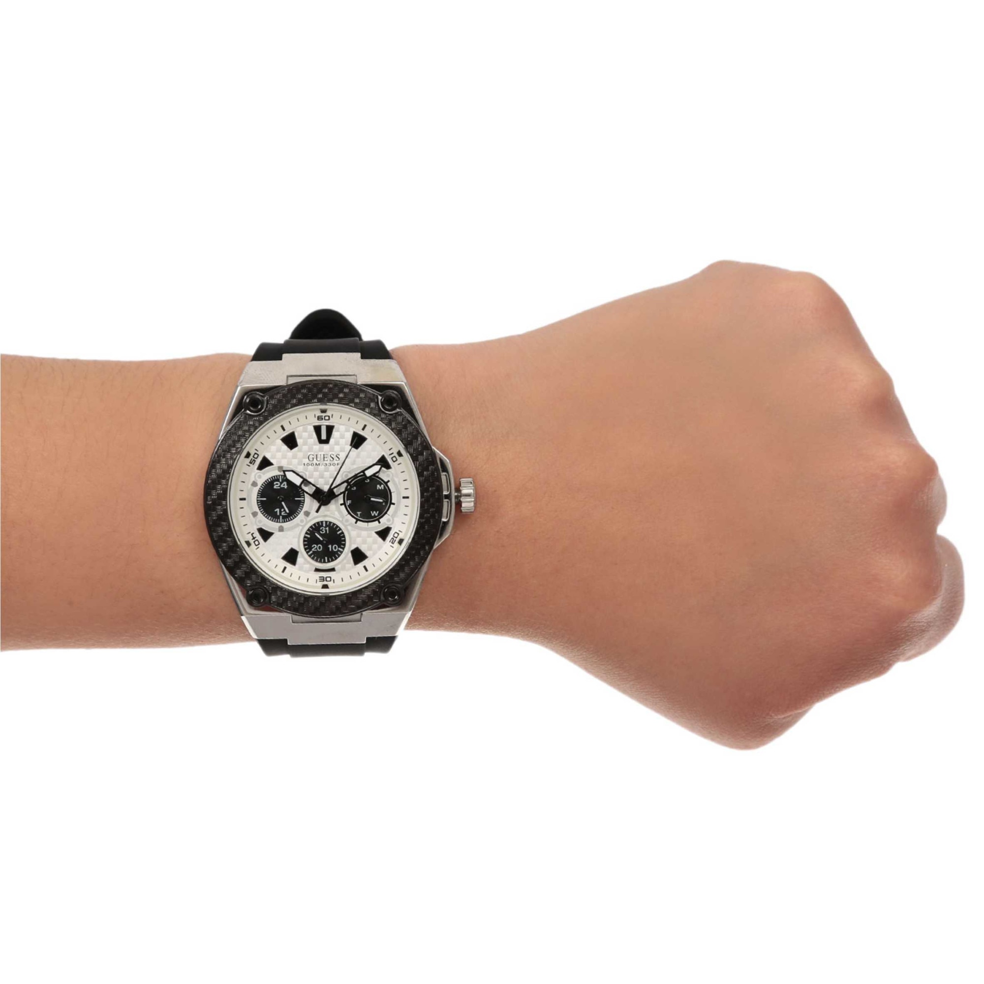 Ceasul Barbatesc Guess Legacy W1049G3, Quartz, 10 ATM, Otel Inoxidabil - imagine 2