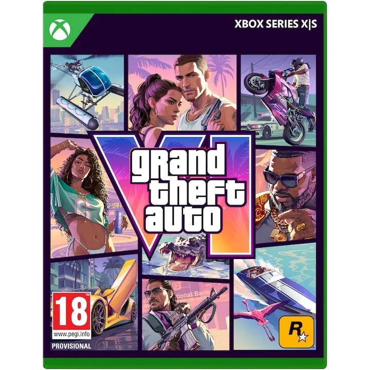 Grant Theft Auto VI - Joc Xbox Series (PRECOMANDA DISPONIBIL DIN 22.11.2026) (CODE IN BOX)