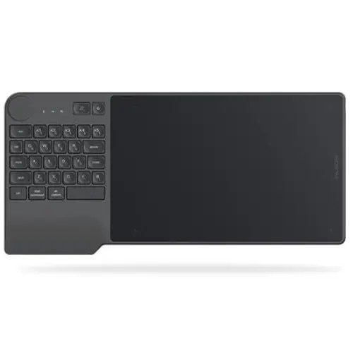 Tableta grafica HUION Inspiroy Keydial KD200, Viteza de citire creion (pps) 220pps, Niveluri de Presiune Creion 8192 USB-C, Bluetooth