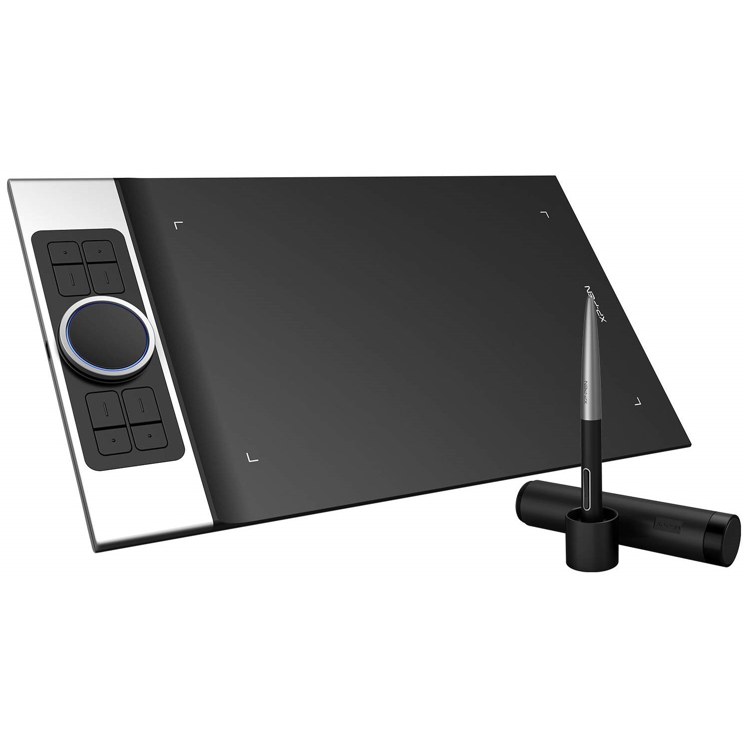 Tableta grafica XP-PEN Deco PRO S, 9x5 inch, 8192 niveluri presiune,Pen-Stand, 8 varfuri de rezerva, Otg+Android, USB Type-C