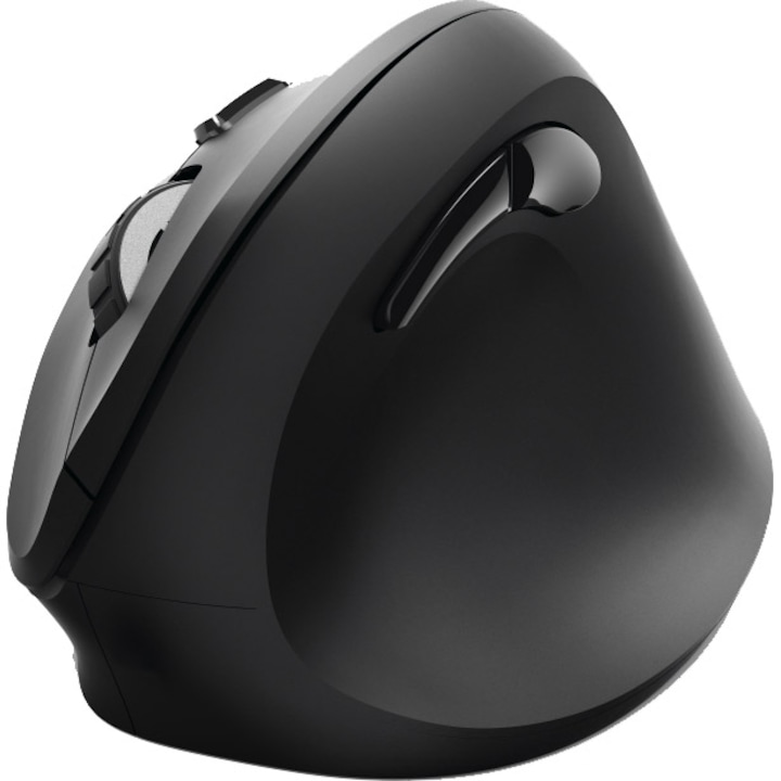 Mouse Wireless Vertical Ergonomic Hama EMW-500, Negru - imagine 2