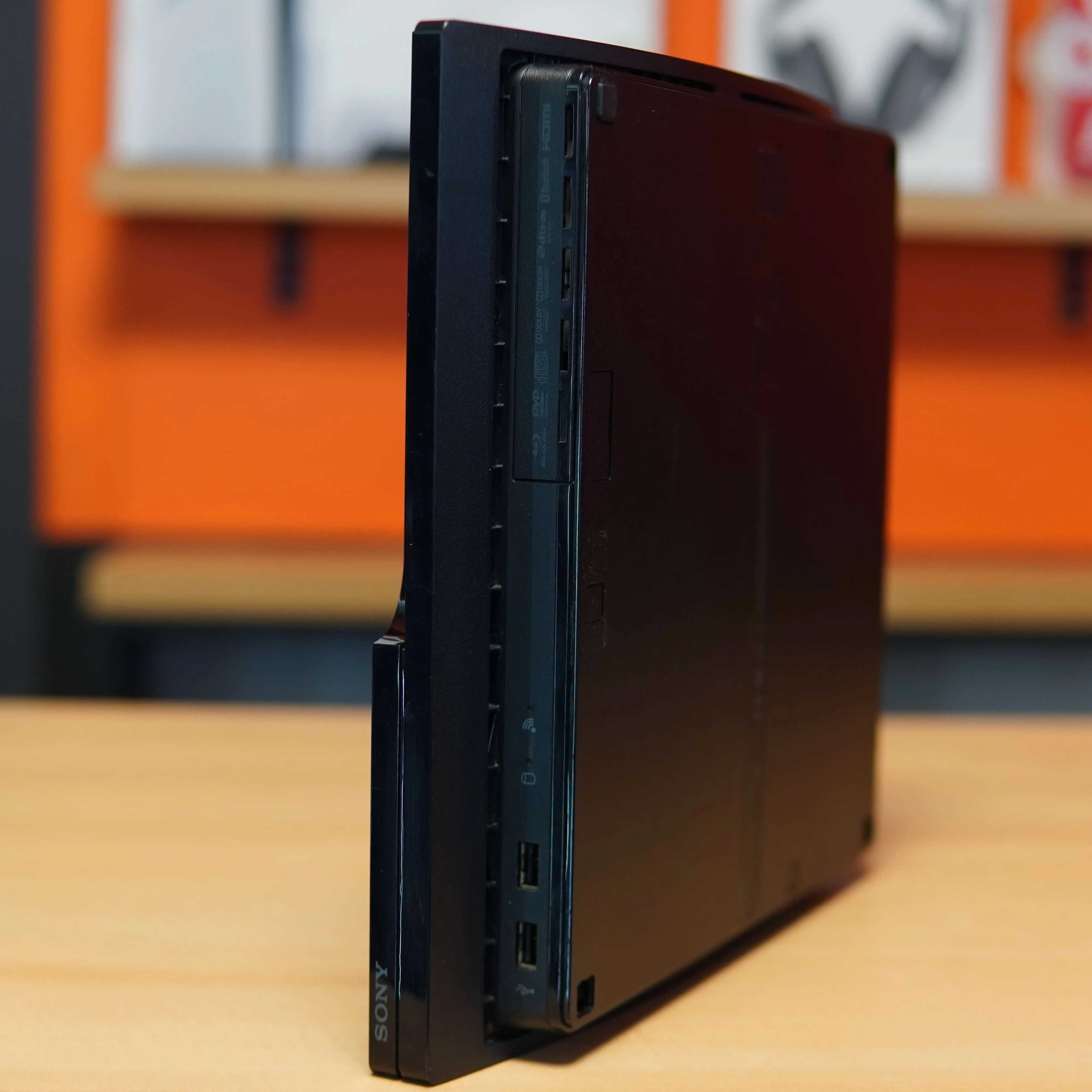Consola Sony Playstation 3 Slim, 320 GB, CECH-2504B, Fara Controller, Negru - imagine 5