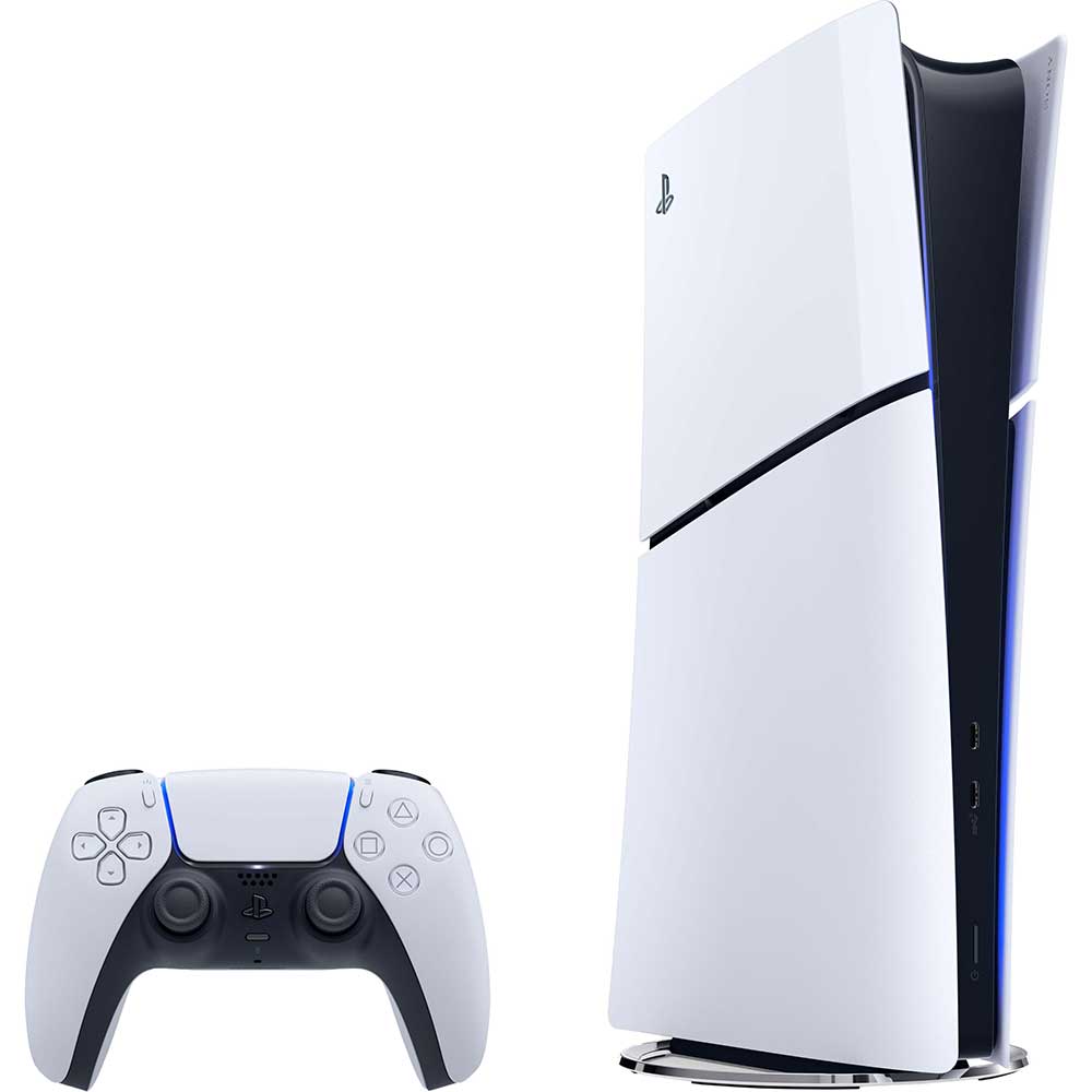 Consola Sony Playstation 5 Slim Digital 825 GB + Controller, CFI-2166, Alb
