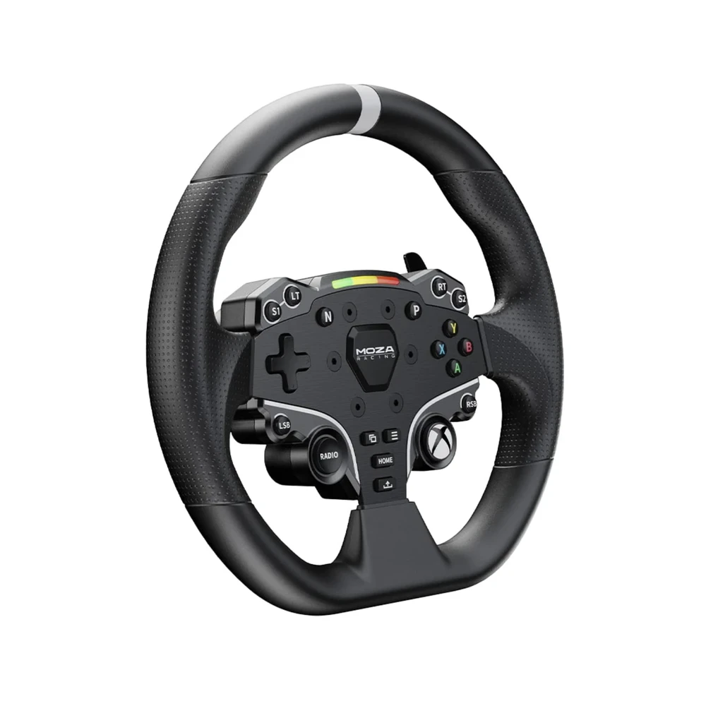 Kit Gaming Moza Racing R3, Volan Moza ES Lite + Pedale Moza SR-P Lite Racing Pedals, Compatibil PC si Xbox, Aluminiu - imagine 3