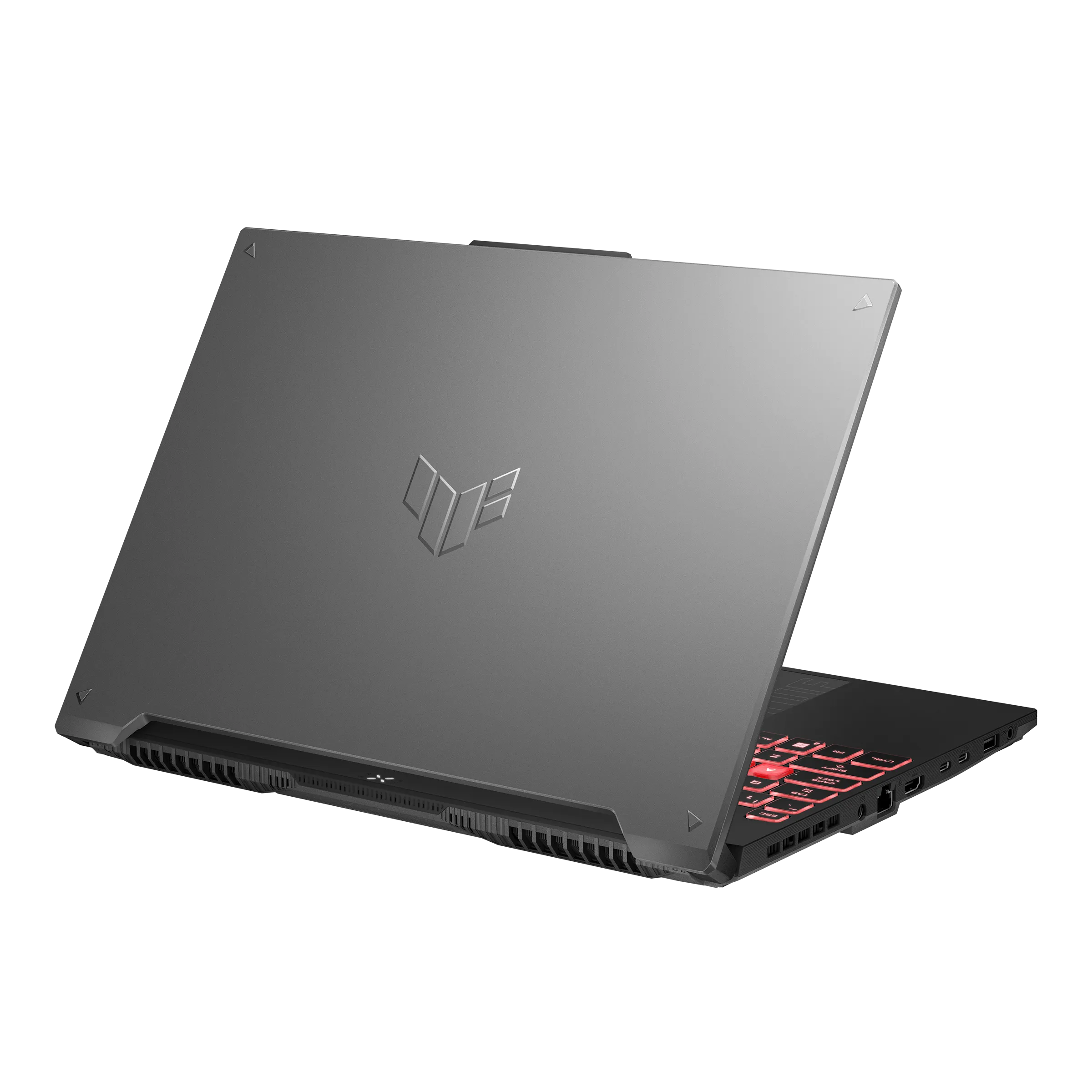 Laptop Gaming ASUS TUF Gaming A16 FA607NUG, 16" FHD+ 144Hz, AMD Ryzen 7 7445HS, 6-Core pana la 4.7GHz, 32 GB DDR5 5600 MHz, SSD 512GB M.2 PCIe 4.0 NVMe, NVIDIA GeForce RTX 4050 6 GB GDDR6, HDMI 2.1, USB-C 3.2, RJ-45, Wi-Fi 6, Bluetooth 5.3, Negru - imagine 3
