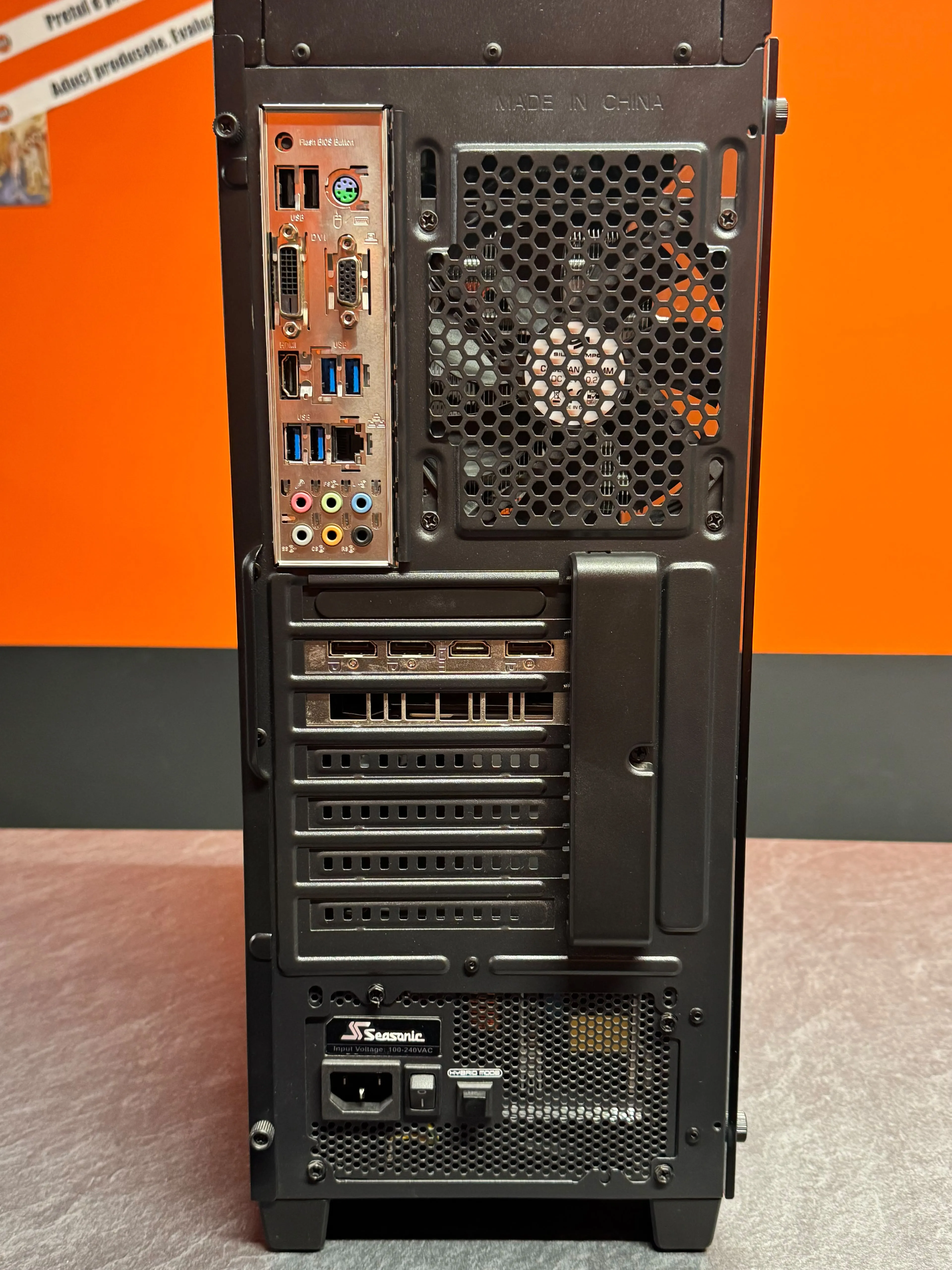 Sistem Desktop Gaming SilentiumPC Regnum, AMD Ryzen 5 3600X 6-Core 3.8 GHz, 16 GB RAM DDR4, SSD 256 GB, HDD 1 TB, NVIDIA RTX 2070 8 GB - imagine 3