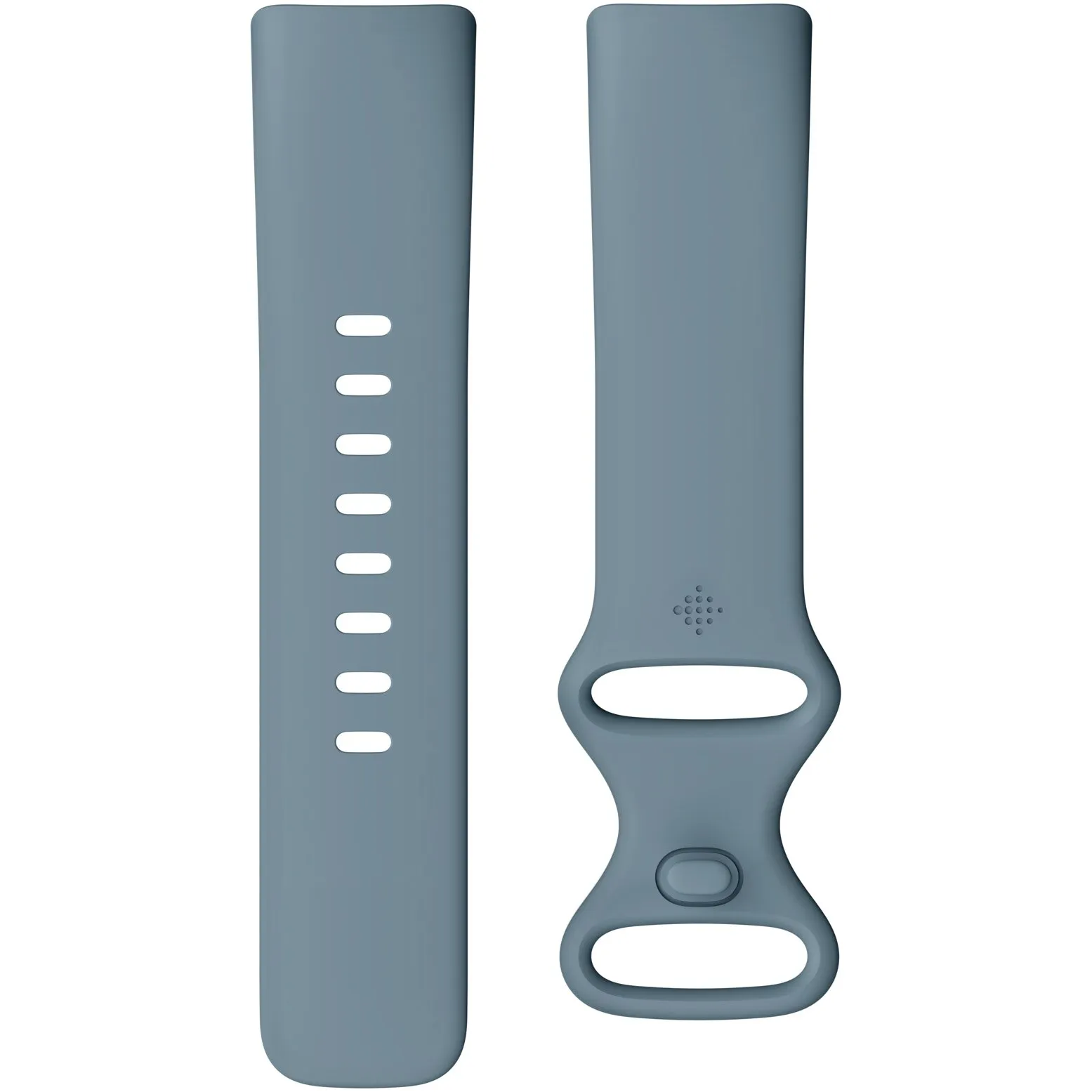 Bratara fitness Fitbit Charge 5 Advanced Fitness & Health Tracker, GPS, ECG, SpO2, AMOLED, Platinum Stainless Steel Case, Blue Band - imagine 3