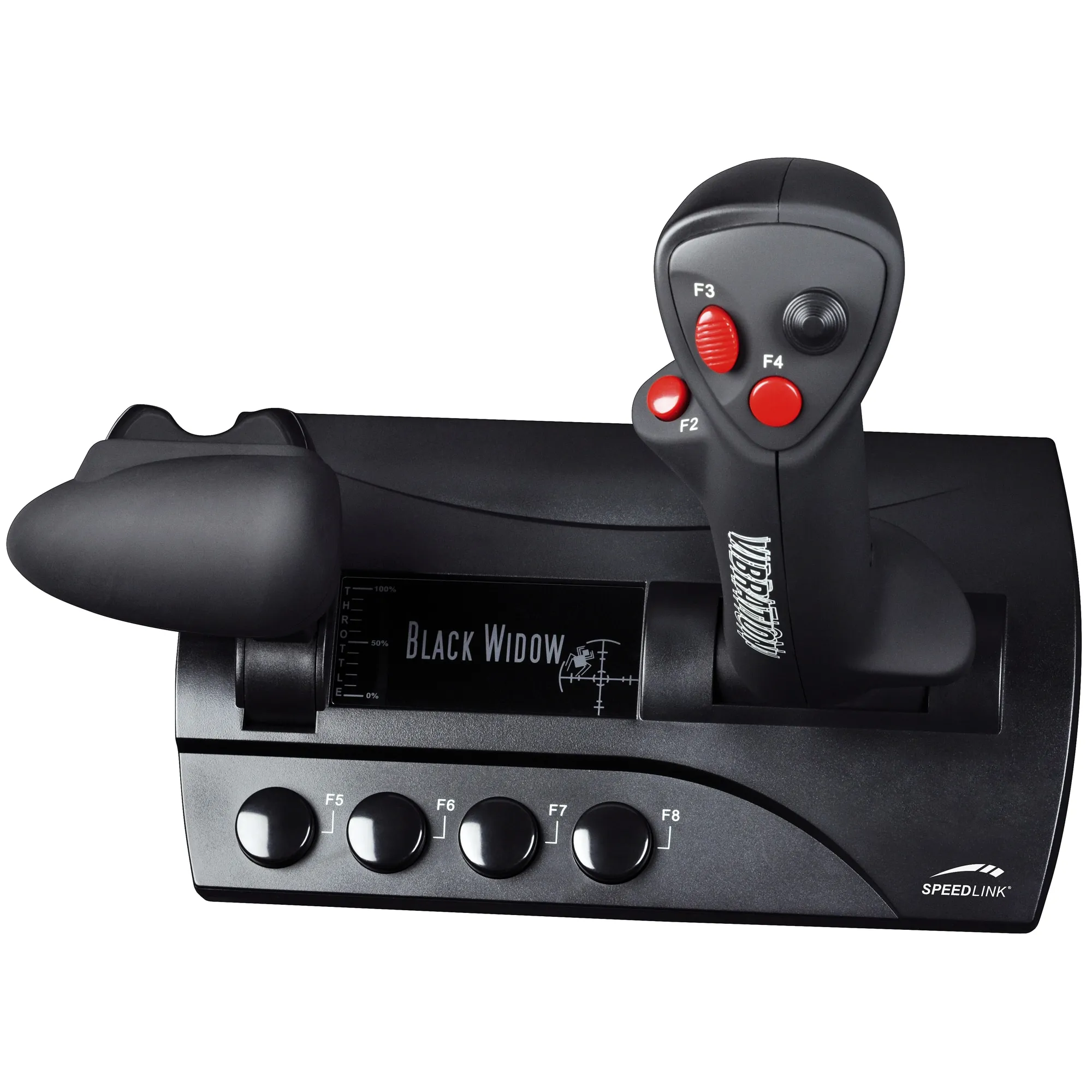 Joystick Speedlink Black Widow Sl-6640 Flight Stick, USB, compatibl PC