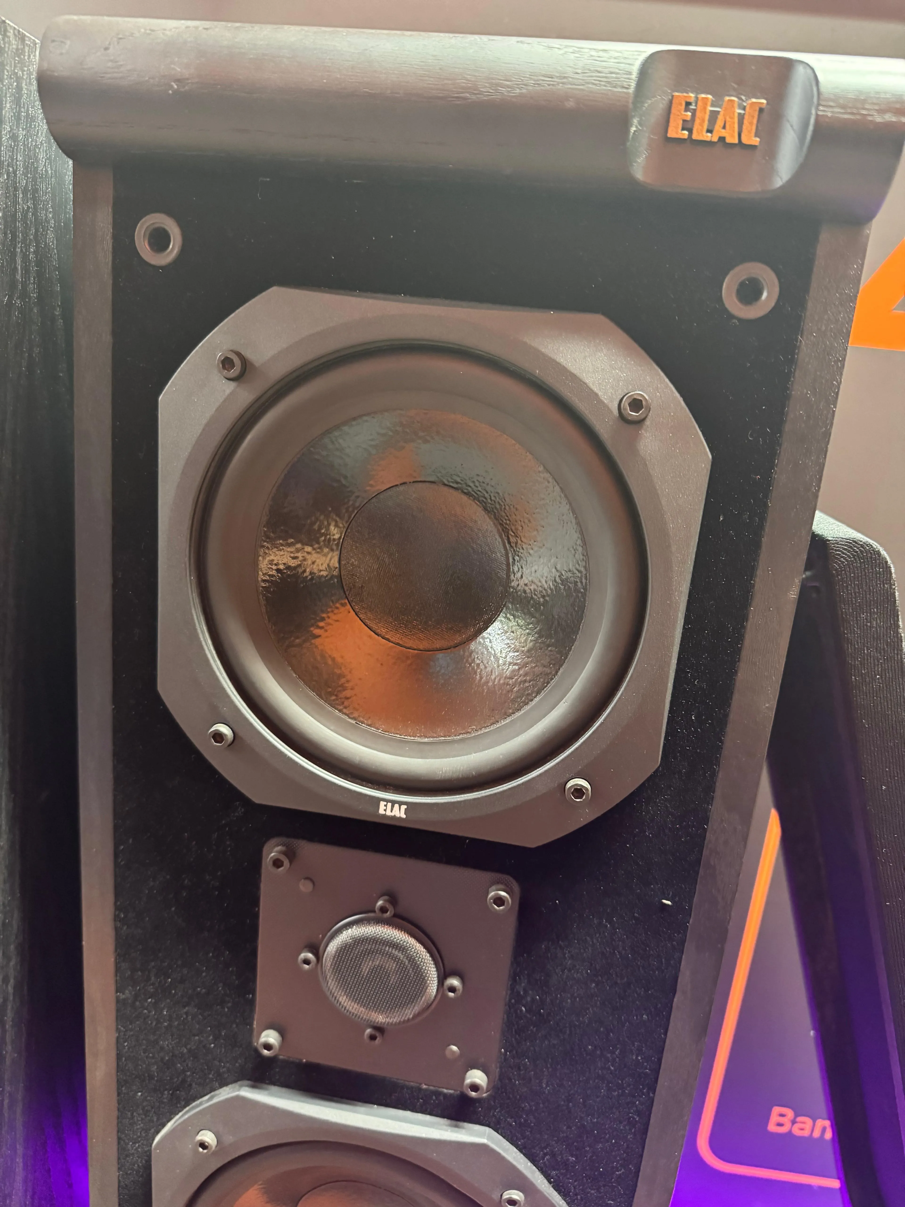 Boxe pasive ELAC EL 110, 3 Cai, Bass Reflex, 110/140W, 4 Ohm, 91dB, Pereche - imagine 3