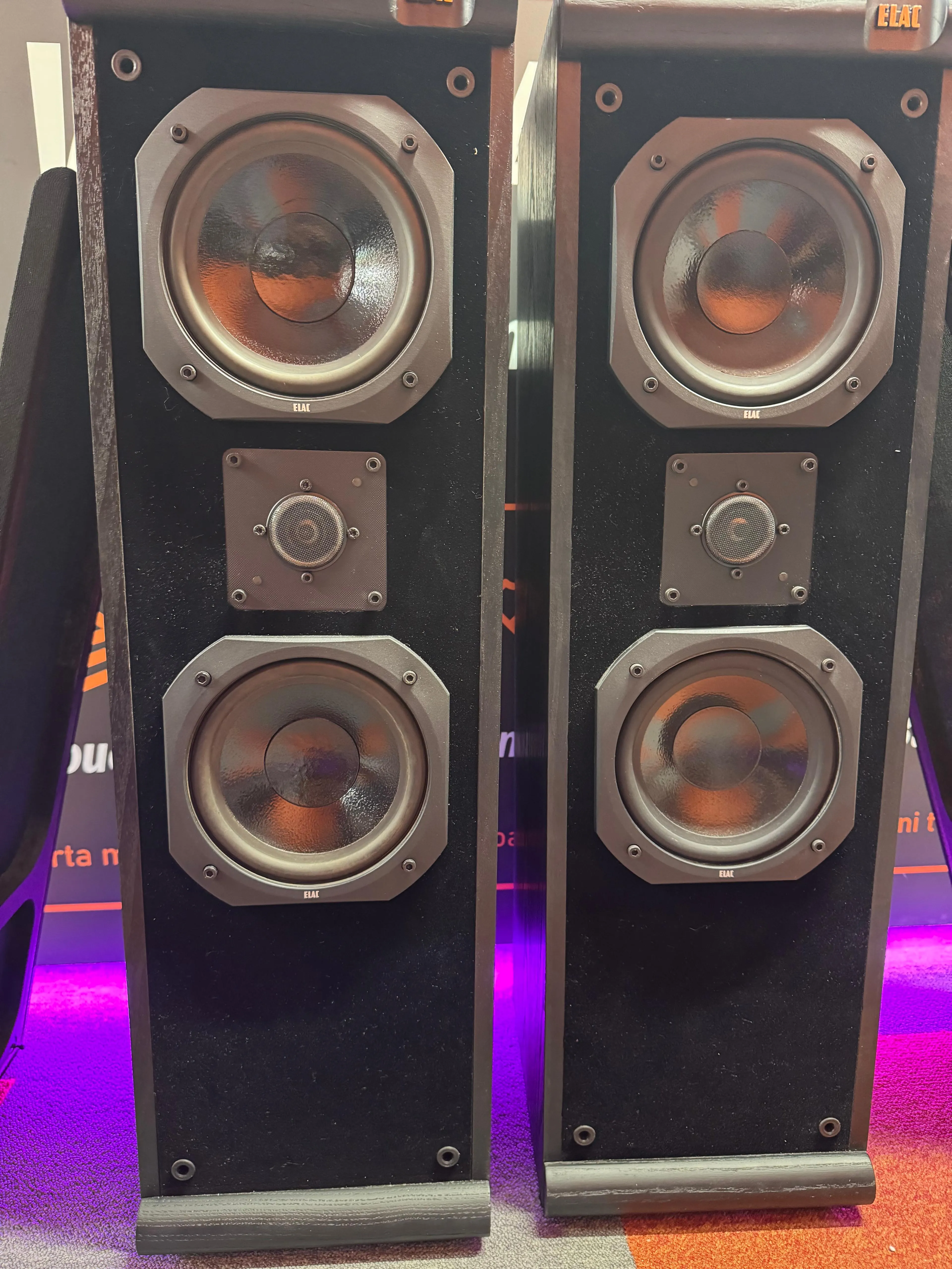 Boxe pasive ELAC EL 110, 3 Cai, Bass Reflex, 110/140W, 4 Ohm, 91dB, Pereche - imagine 2