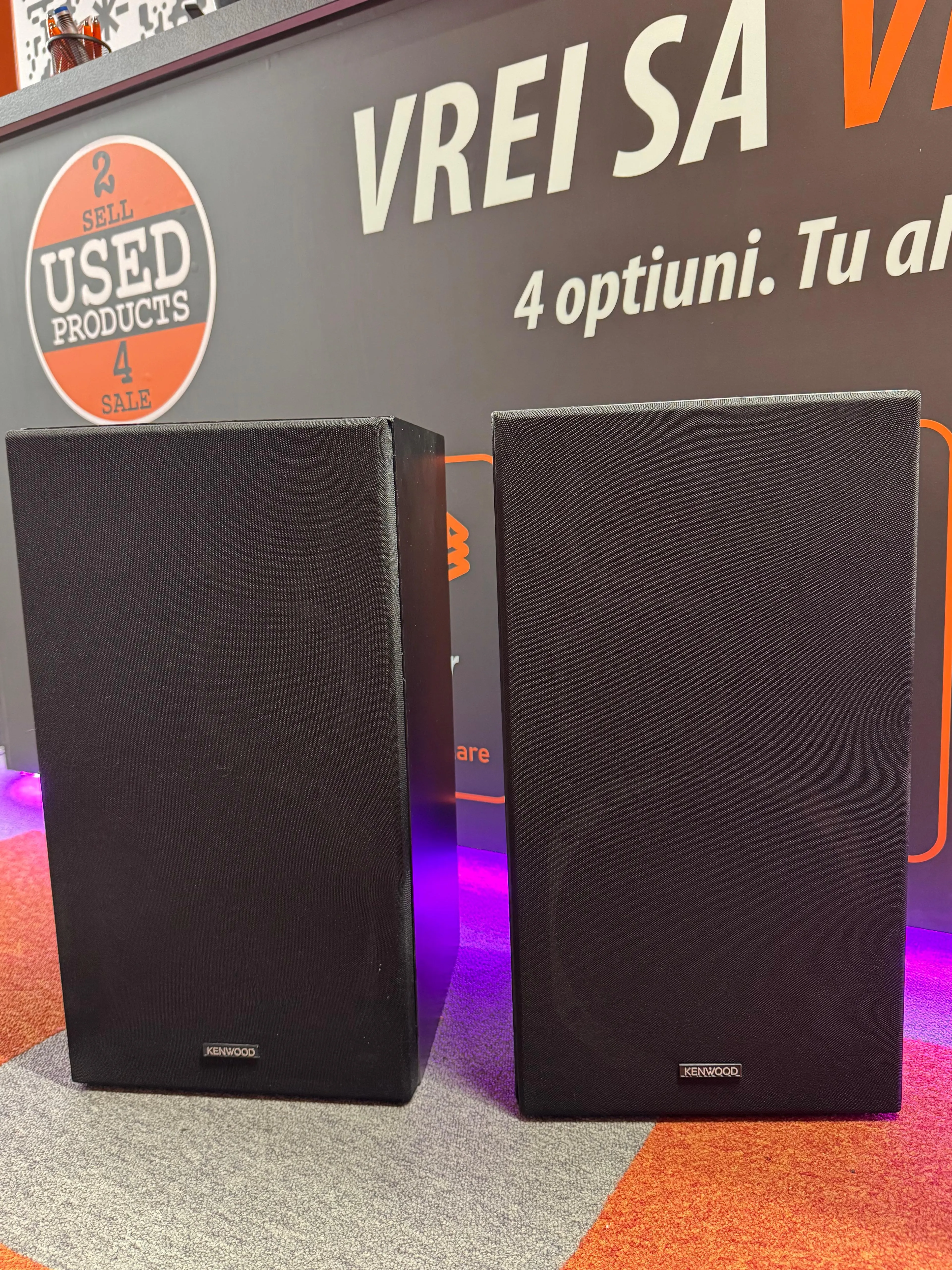 Boxe pasive Kenwood LS-770A, 3 Cai, 140W, 4 Ohm, Pereche - imagine 2