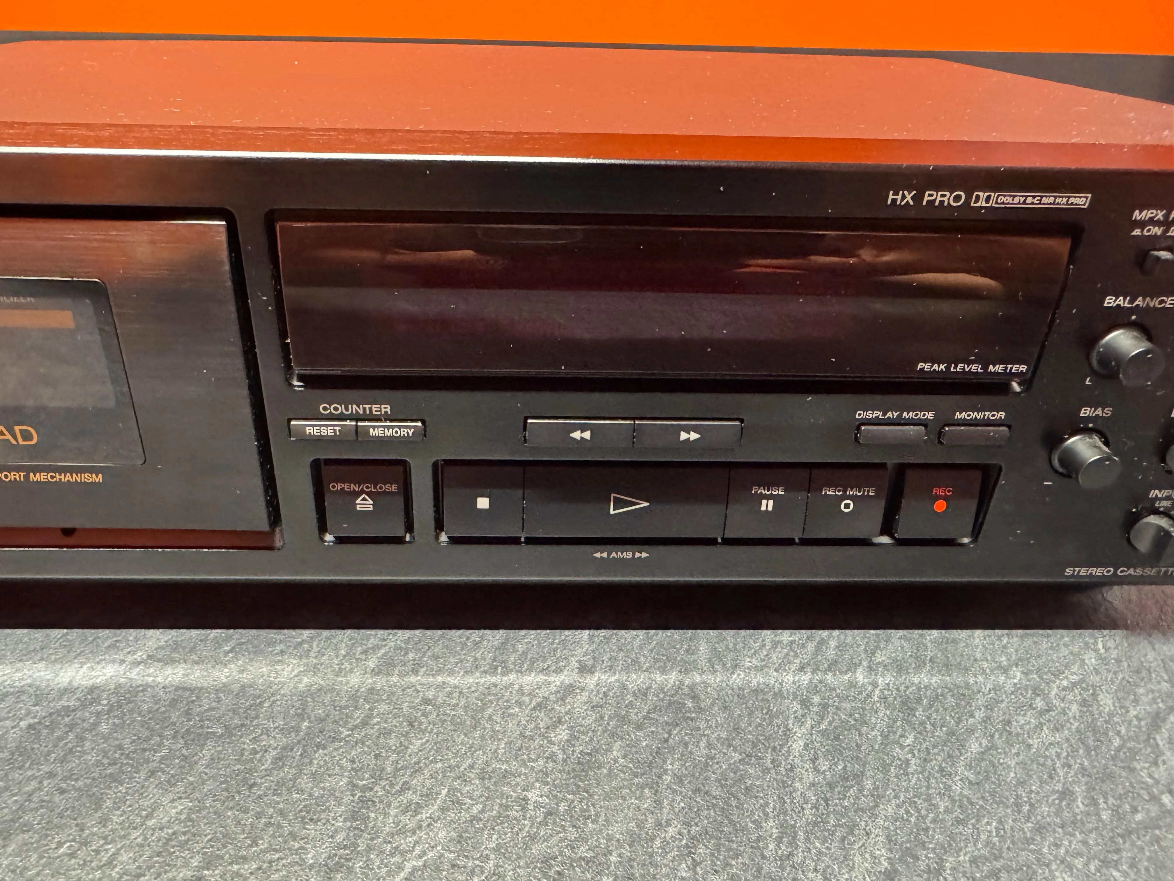 Casetofon Deck Sony TC-K570, 3 Head, Dolby B/C, HX Pro, Metal Tape - imagine 3