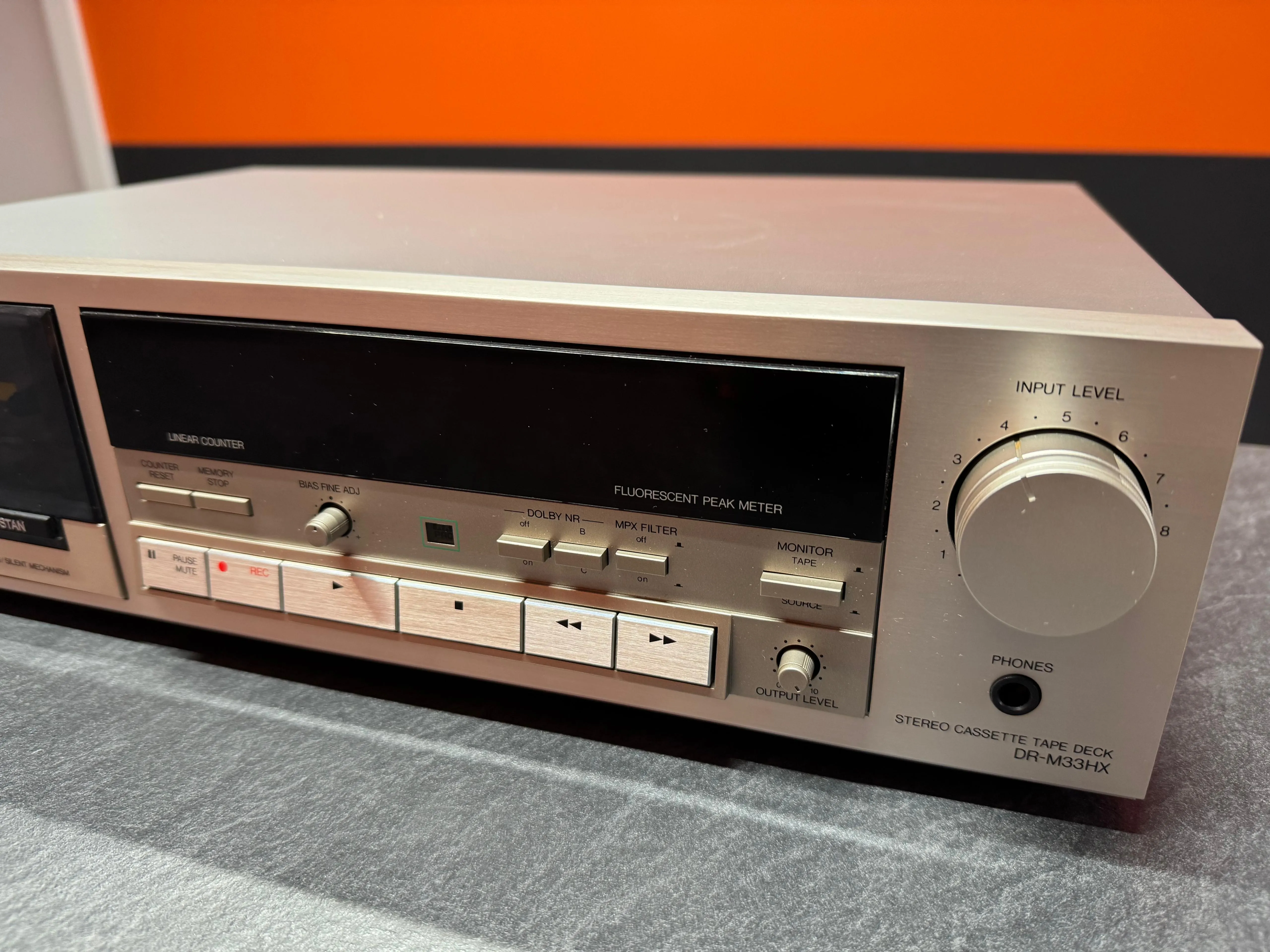 Casetofon Deck Denon DR-M33HX, 3 Head, Dolby B/C, HX Pro, Metal Tape - imagine 2