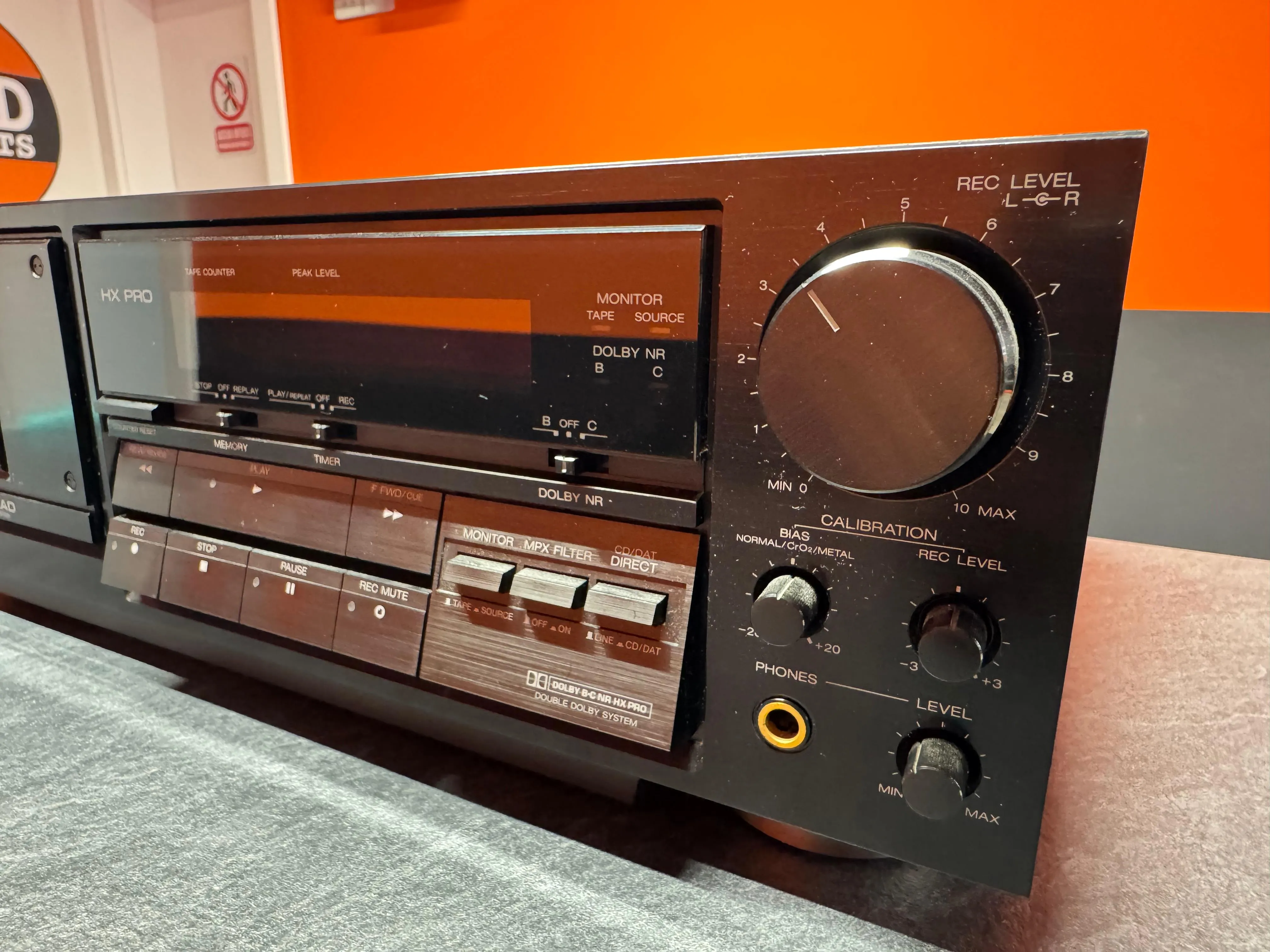 Casetofon Deck Aiwa AD-F800, 3 Head, Dolby B/C, Metal Tape - imagine 3