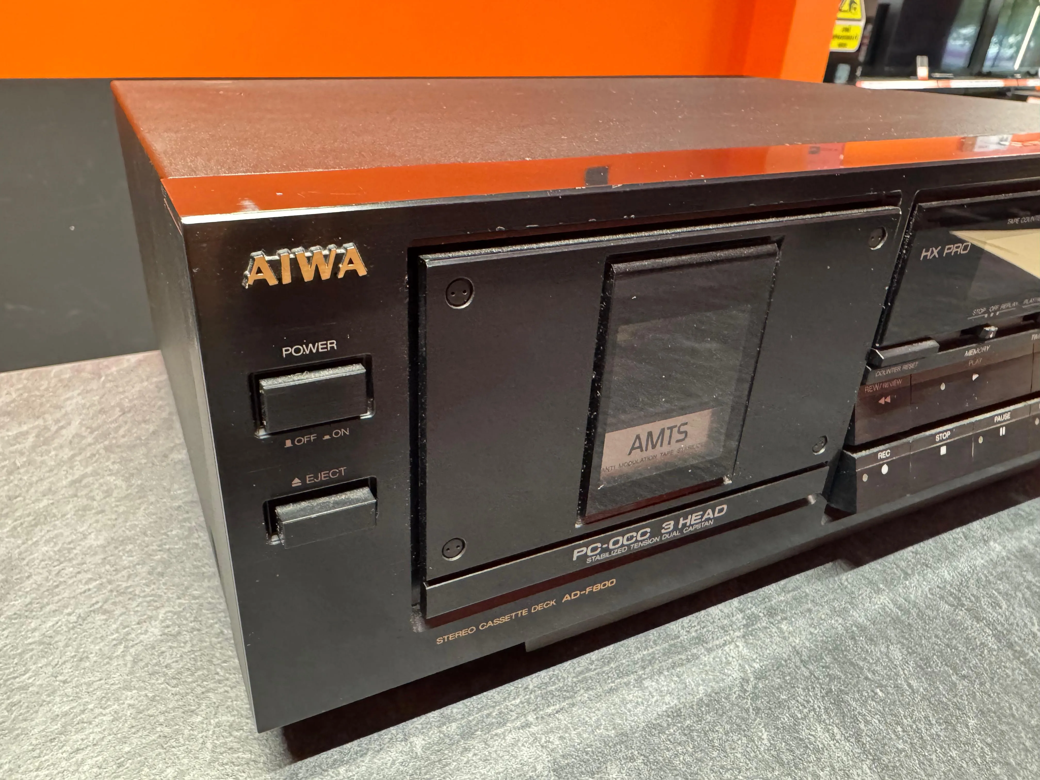 Casetofon Deck Aiwa AD-F800, 3 Head, Dolby B/C, Metal Tape - imagine 4