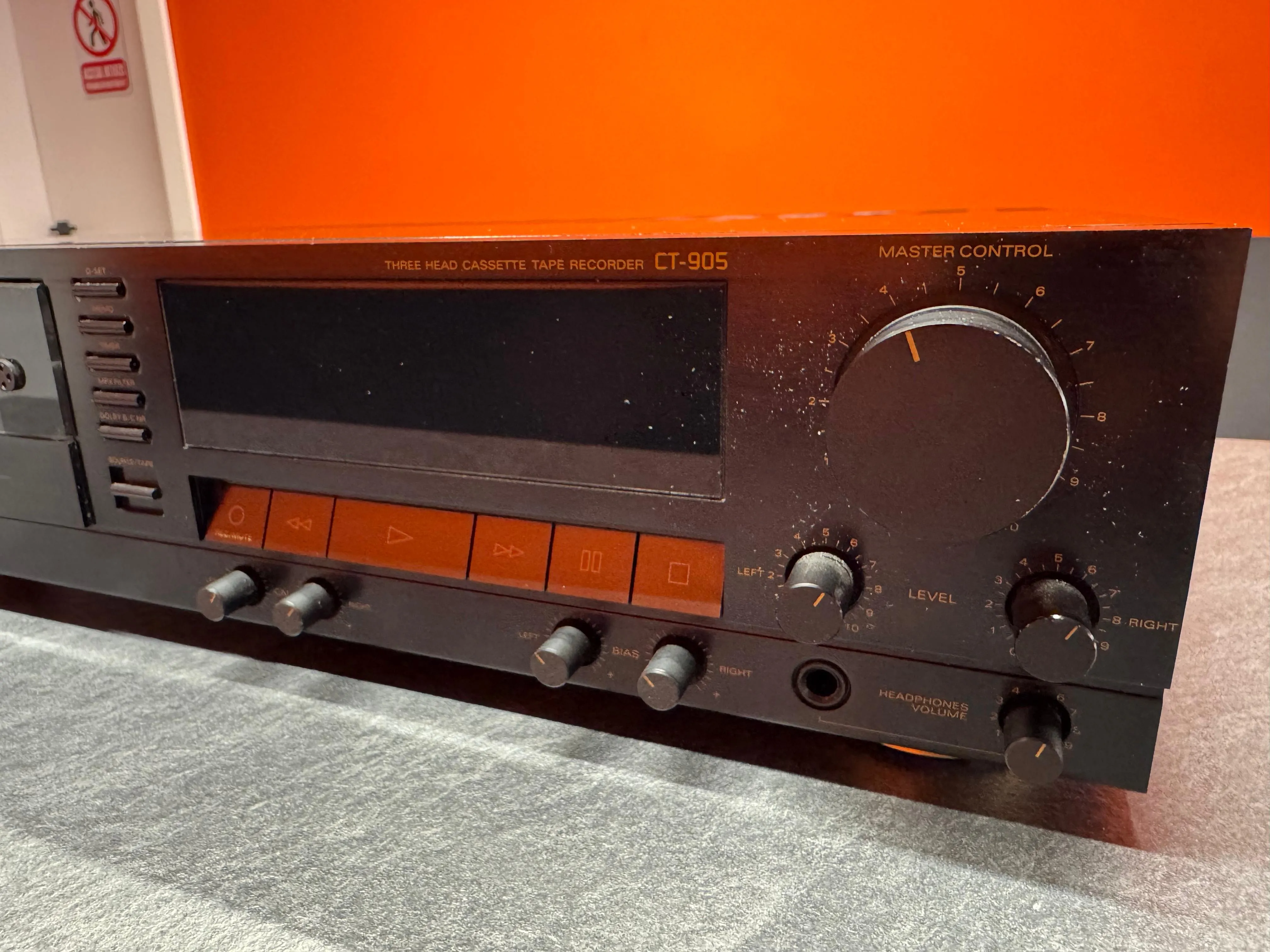 Casetofon Deck Grundig Fine Arts CT-905, 3 Head, Dual Capstan, Dolby B/C, HX Pro - imagine 2