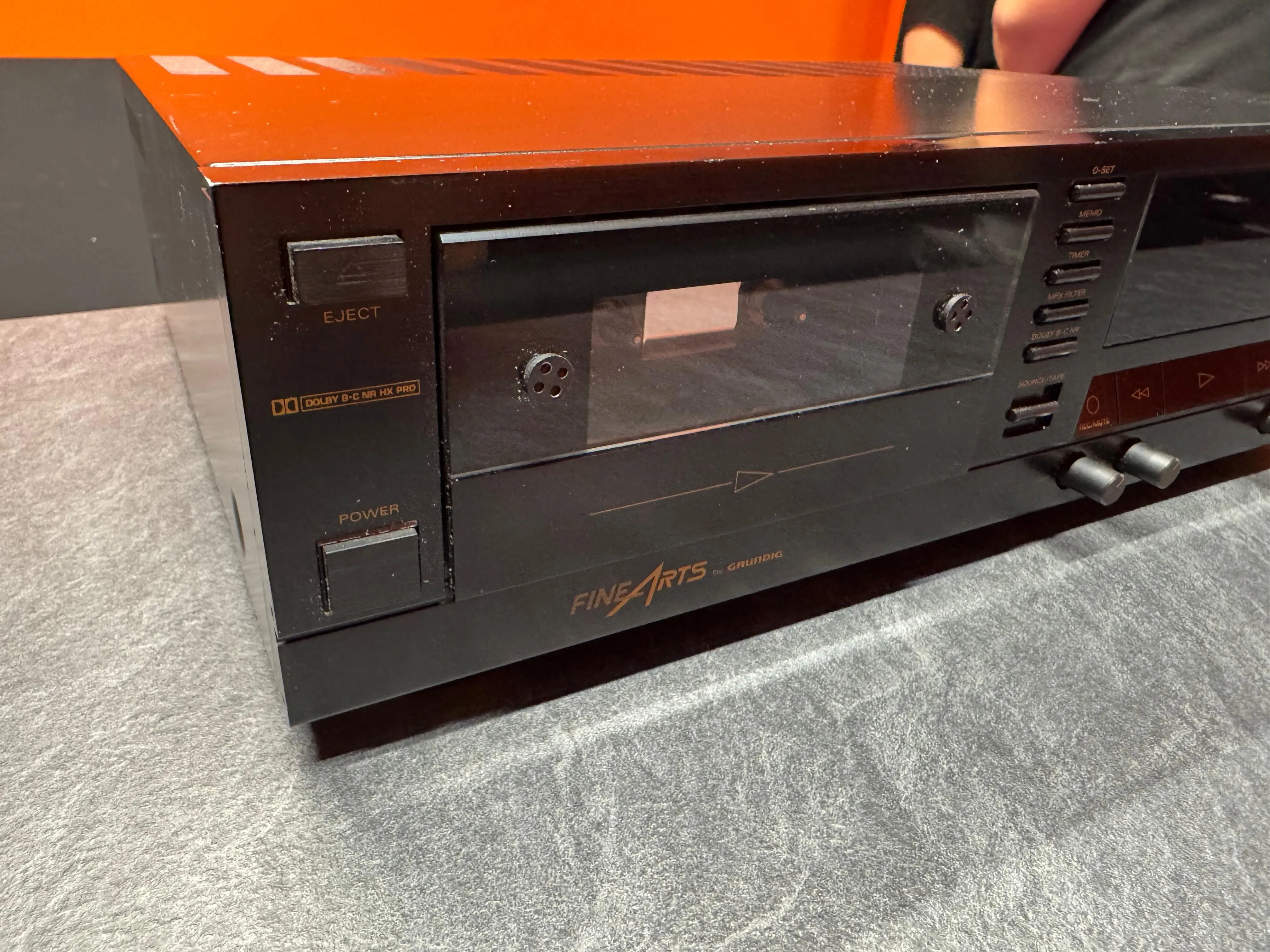 Casetofon Deck Grundig Fine Arts CT-905, 3 Head, Dual Capstan, Dolby B/C, HX Pro - imagine 3